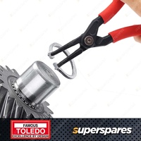 Toledo Circlip Plier Set - Anti Slip PVC Handles Heavy Duty Steel