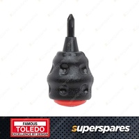 Toledo Strike-Thru Screwdriver Merchandiser Single Tier - Made in Japan