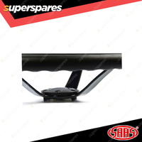 SAAS Steering Wheel Poly 15 inch Classic Deep Dish Black Alloy Solid