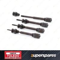 Toledo Nut Riveter Hand Tool Kit - 260mm Size Range M3 M4 M5 M6 HD Alloy Steel