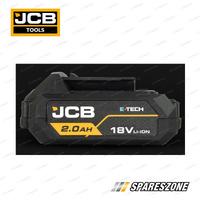 JCB Tools Professional 18V Li-Ion Battery 2.0Ah - Smart Tool Communication