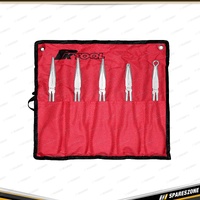 5Pc PK Tool Hose & Long Reach Plier Set - Heat Treated High Grade Carbon Steel