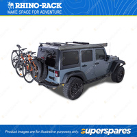 Rhino Rack Rear Spare Wheel Bike Carrier RBC025 - Carriers up to Two Bikes