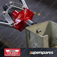 Toledo Heavy Duty Nut Riveter Dual Arm Kit - 450mm Size Range M3 M4 M5 M6 M8 M10