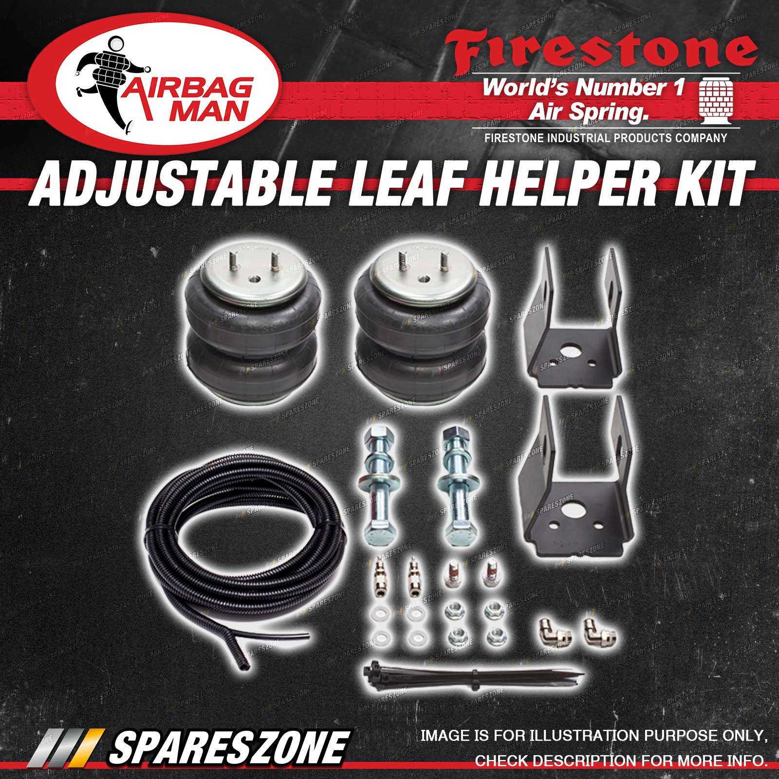 Airbag Man Air Bag Suspension Leaf Springs Helper Kit Rear for HUMMER