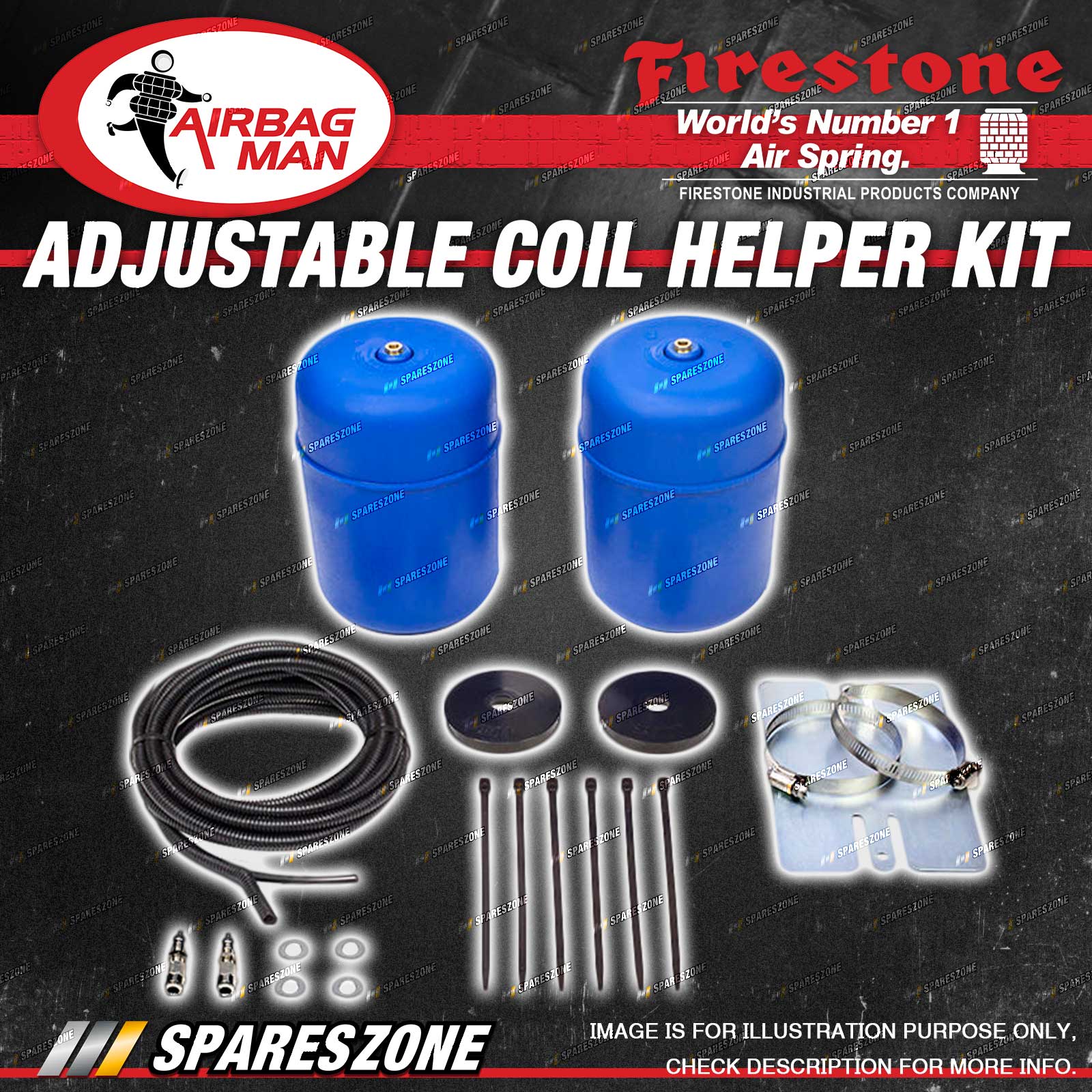 Airbag Man Air Suspension Helper KitRear for MITSUBISHI CHALLENGER PA