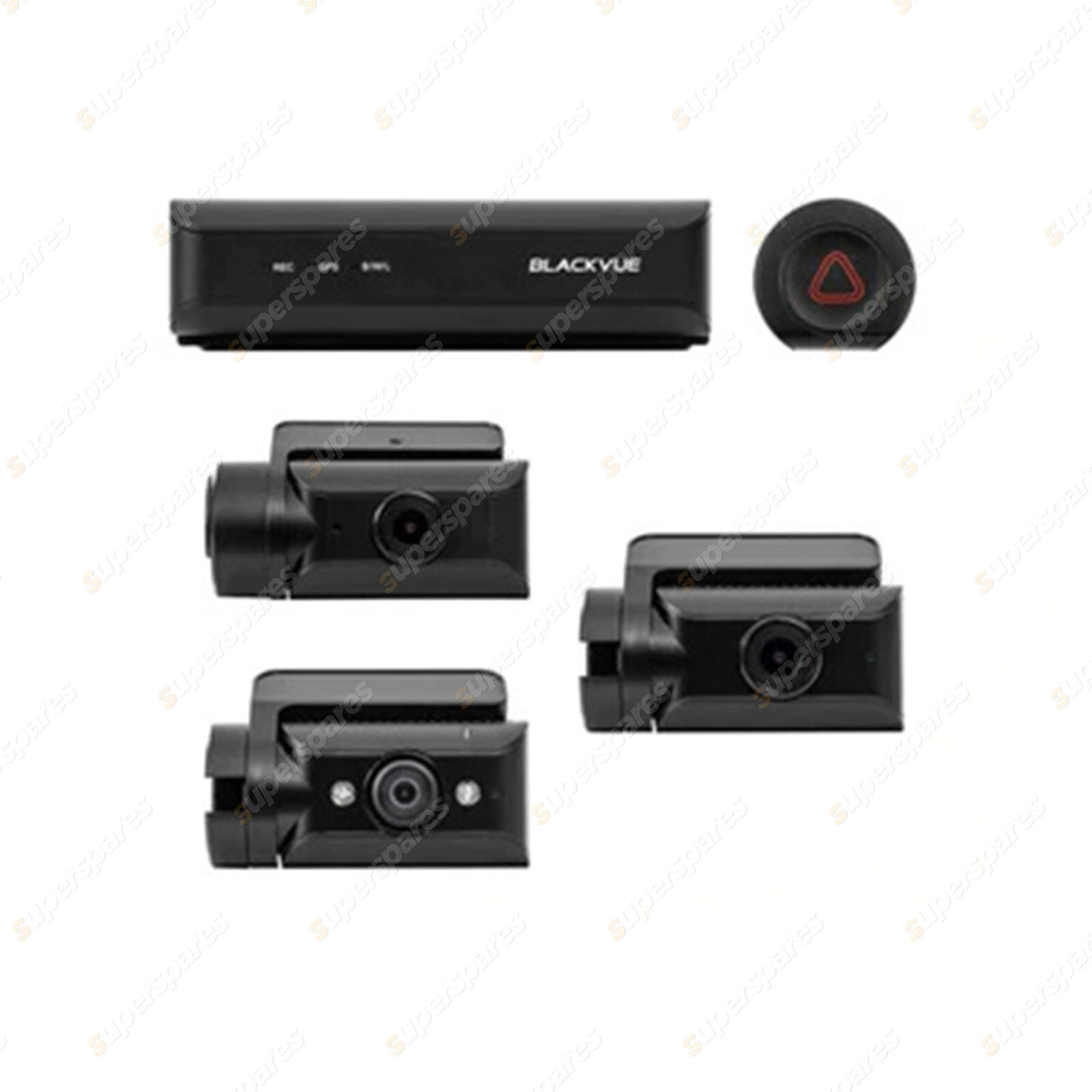 Blackvue FHD Cloud Ready Dash Cam for Truck 3 Channel 128GB DR770X-BX ...