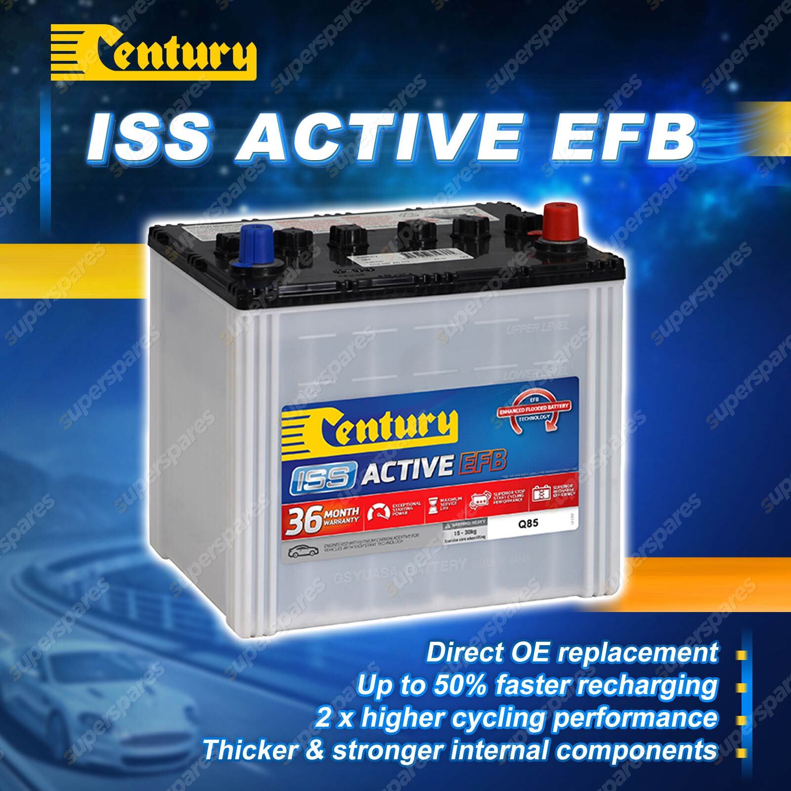 Century ISS Active EFB Battery for Toyota Alphard Vellfire AYH30W ...