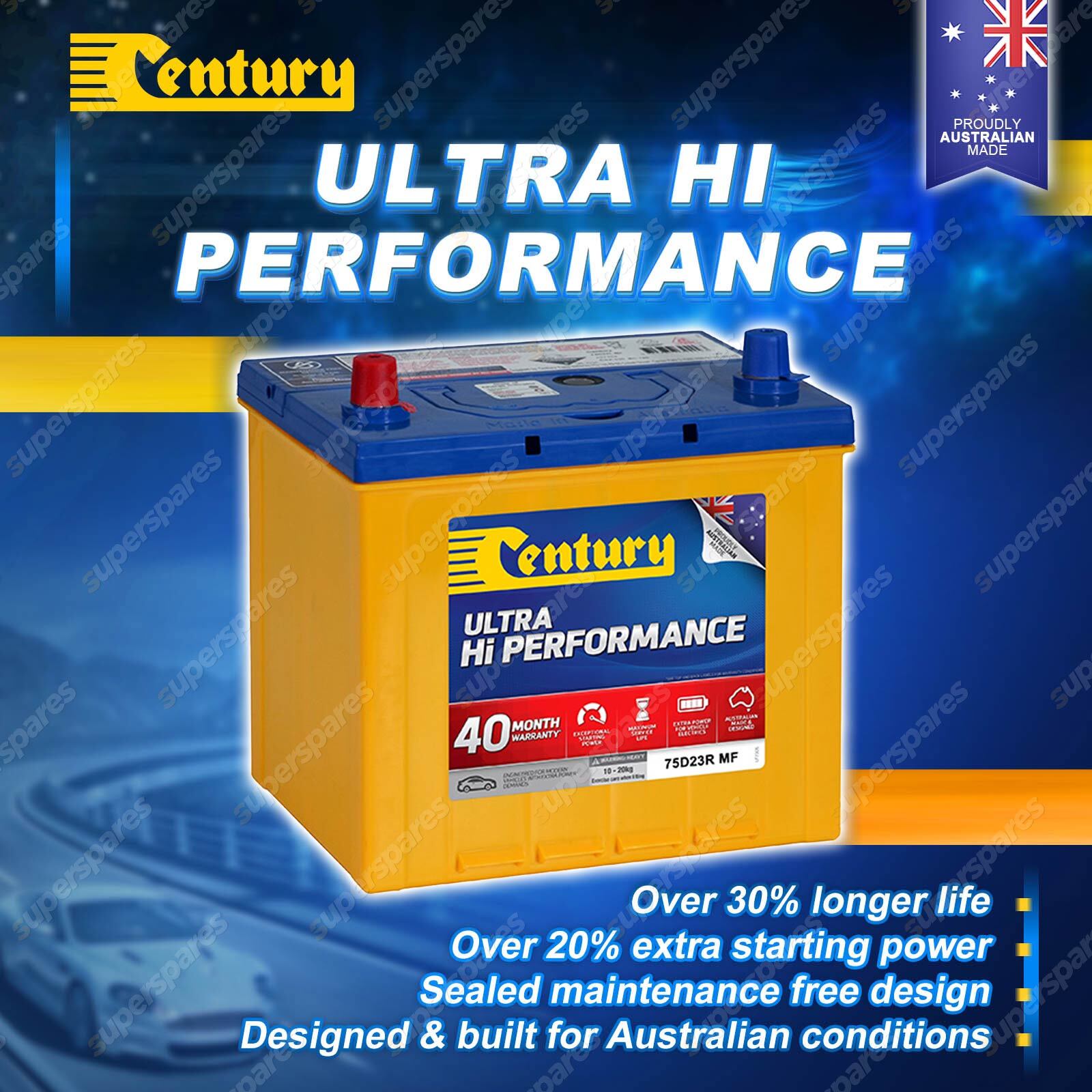 Century Ultra Hi Performance Battery for Nissan 200SX S14 Datsun