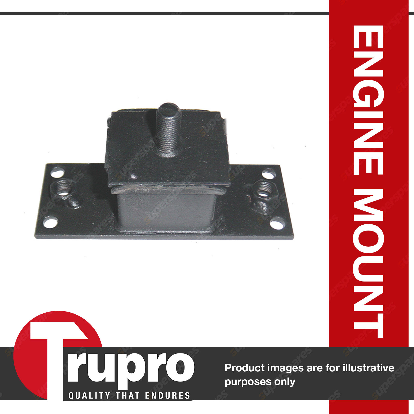 Rear LH Engine Mount For NISSAN Patrol MQ All 3.3L 4.0L 6Cyl Auto