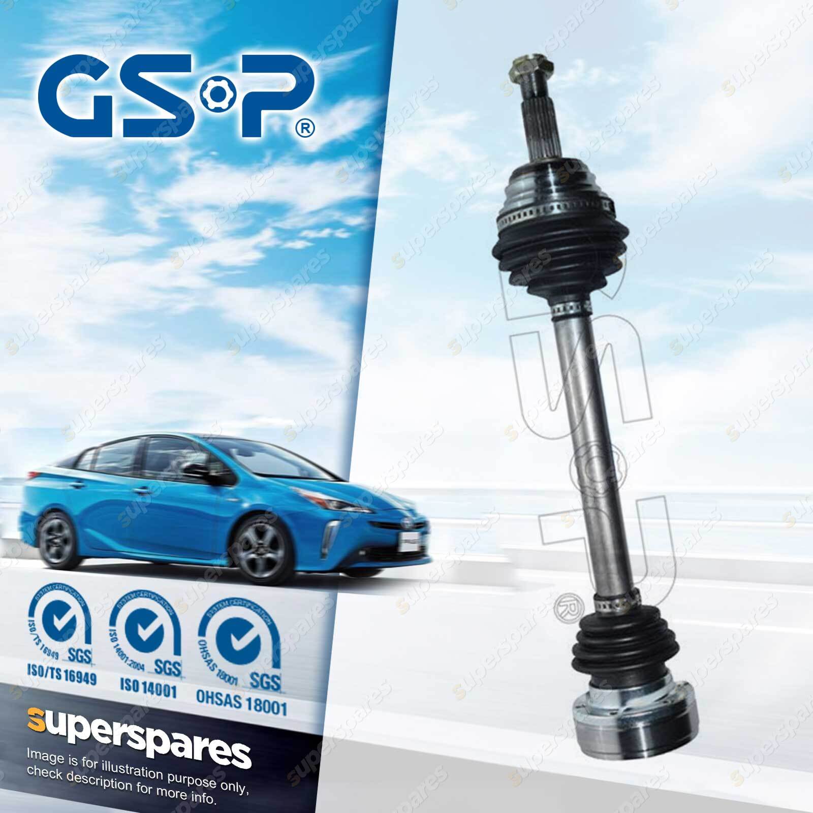 GSP Left CV Joint Drive Shaft for Volkswagen Polo 6N AEE 1.6L FWD 19962000