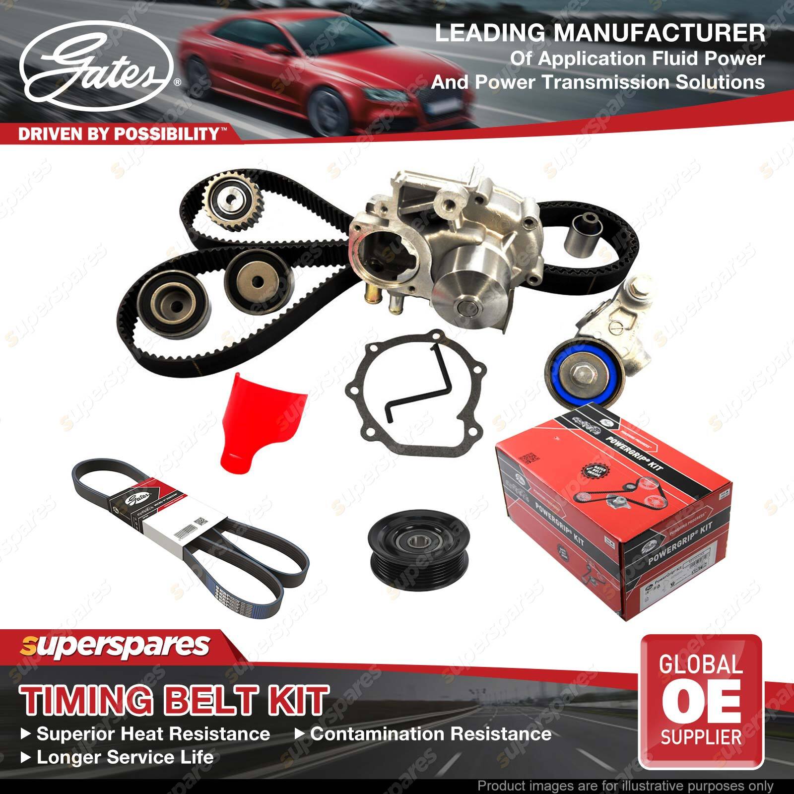 Gates Timing Belt Kit for Toyota Land Cruiser UZJ200 4.7L 202KW 4664CC