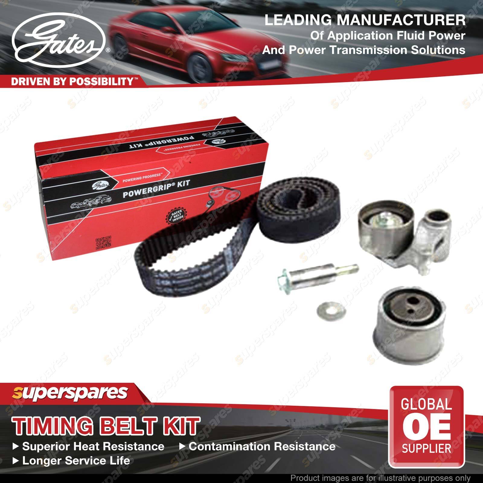 Gates Camshaft PowerGrip Timing Belt Kit for Hyundai Santa FE CM