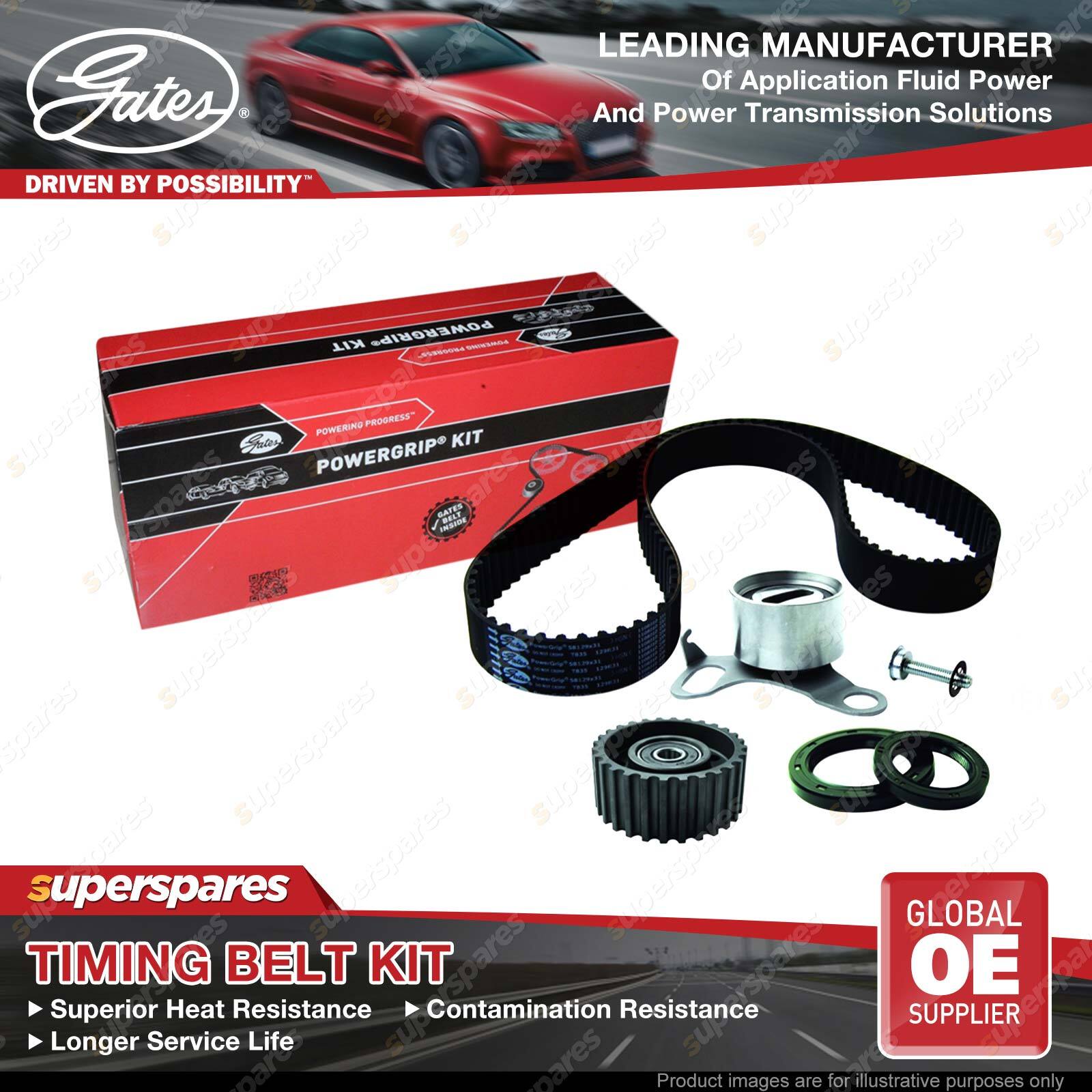 Gates Timing Belt Kit for Toyota Hilux LN147 LN56 LN106 LN 111 85 86 90