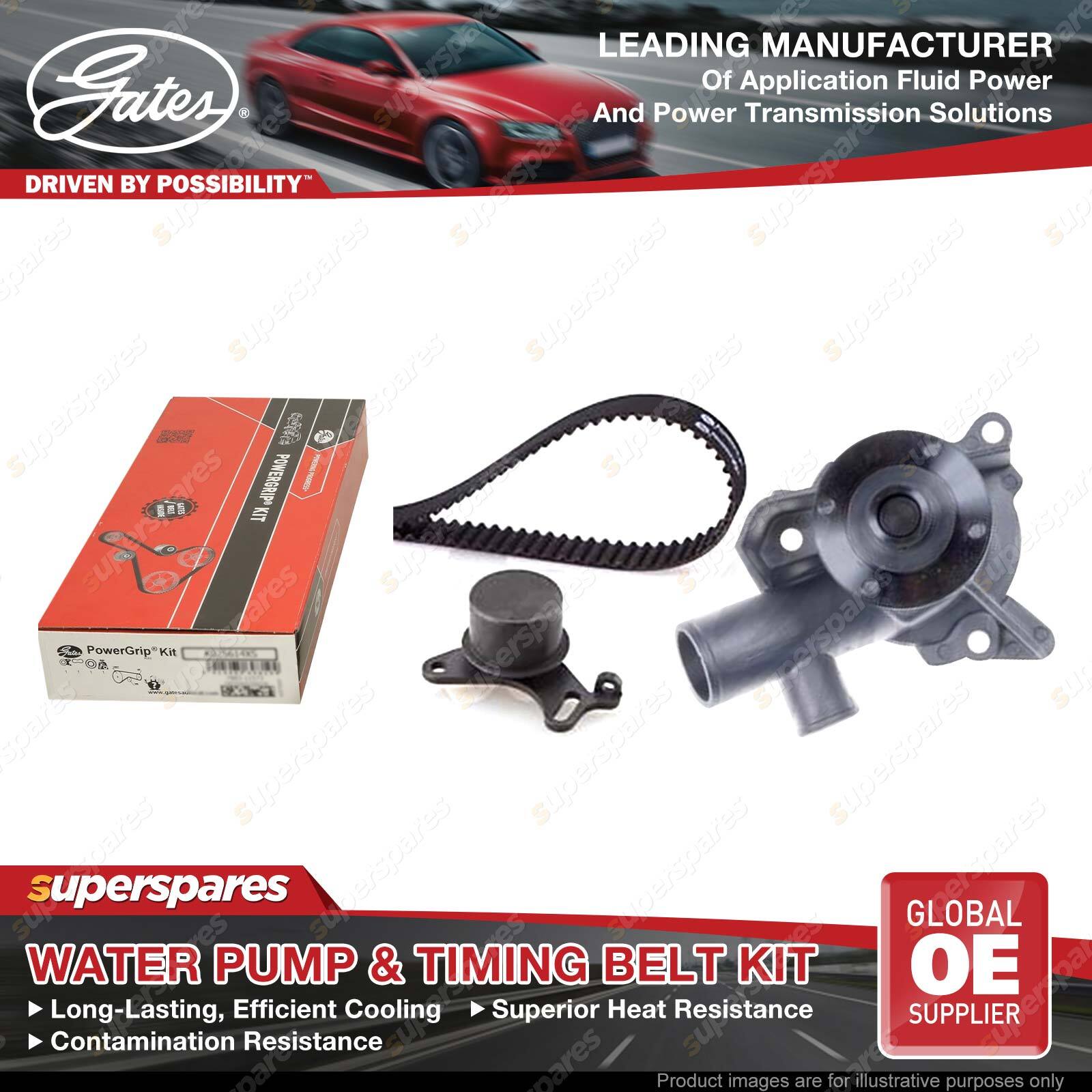 Gates Water Pump & Timing Belt Kit for BMW 3 Series 320I 325I E21 E30