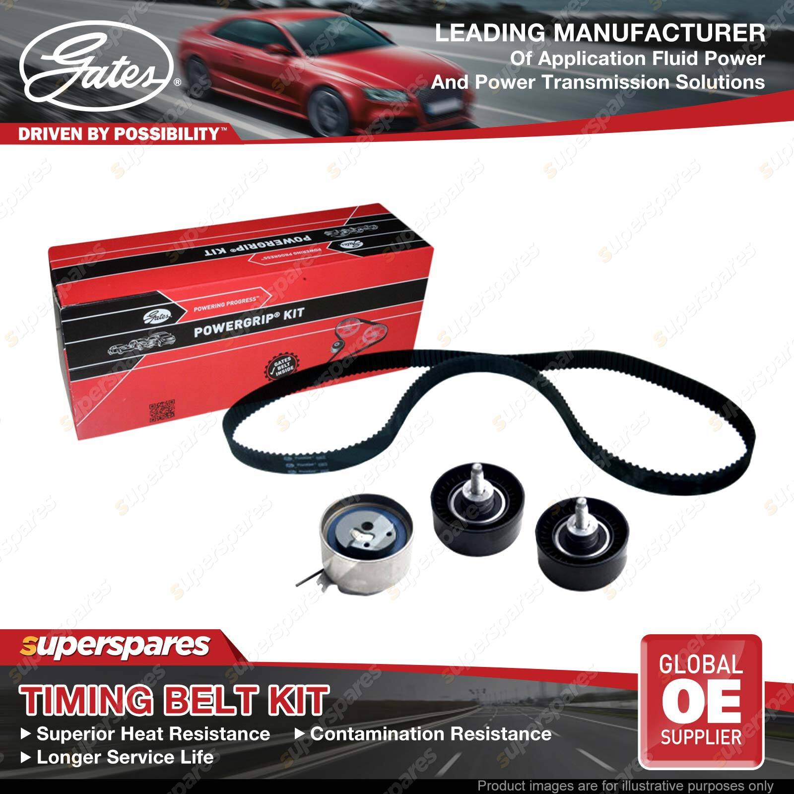 Gates Camshaft Timing Belt Kit for LDV V80 SH6501 SH6571 2.5L 100kW FWD