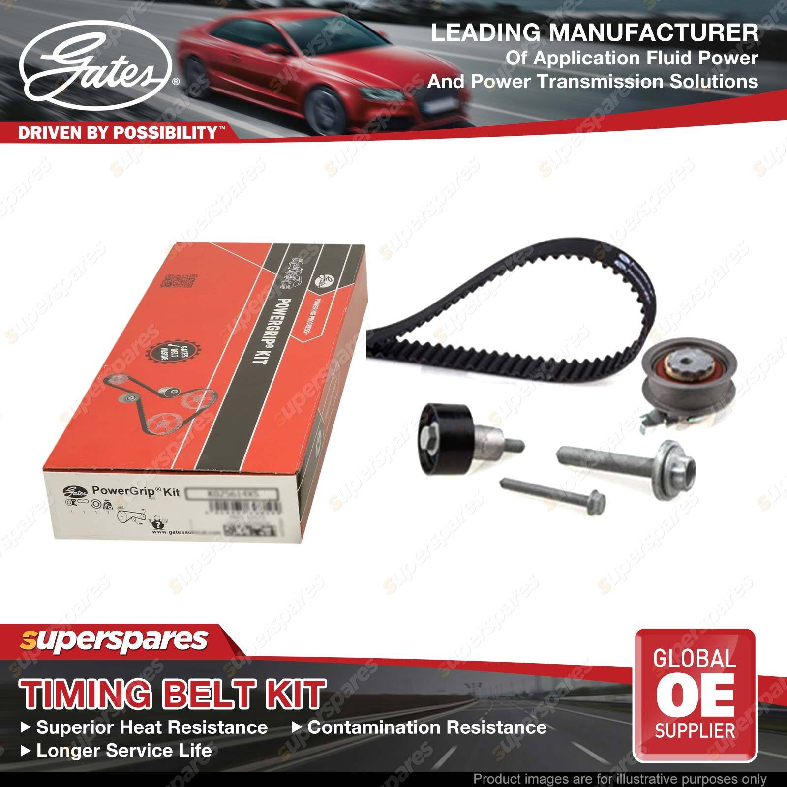 Gates Camshaft Timing Belt Kit for Seat Ateca KH7 1.4L 110kW FWD Petrol