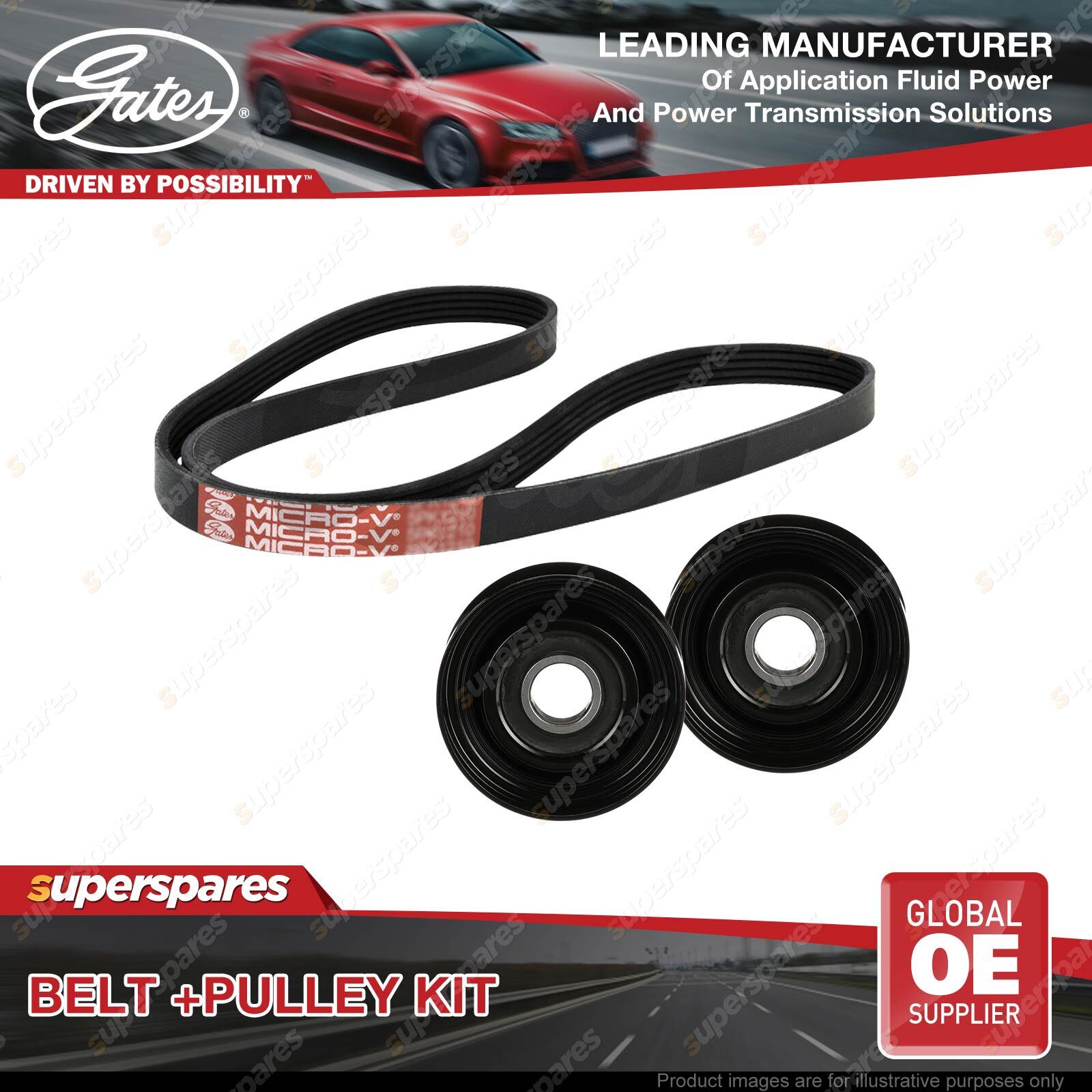 Frankberg Puleggia Tenditrice A Rulli Diesel – Compatibile Con Sorento, Tucson, Sportage, Santa Fé – Sostituisce 252812F001