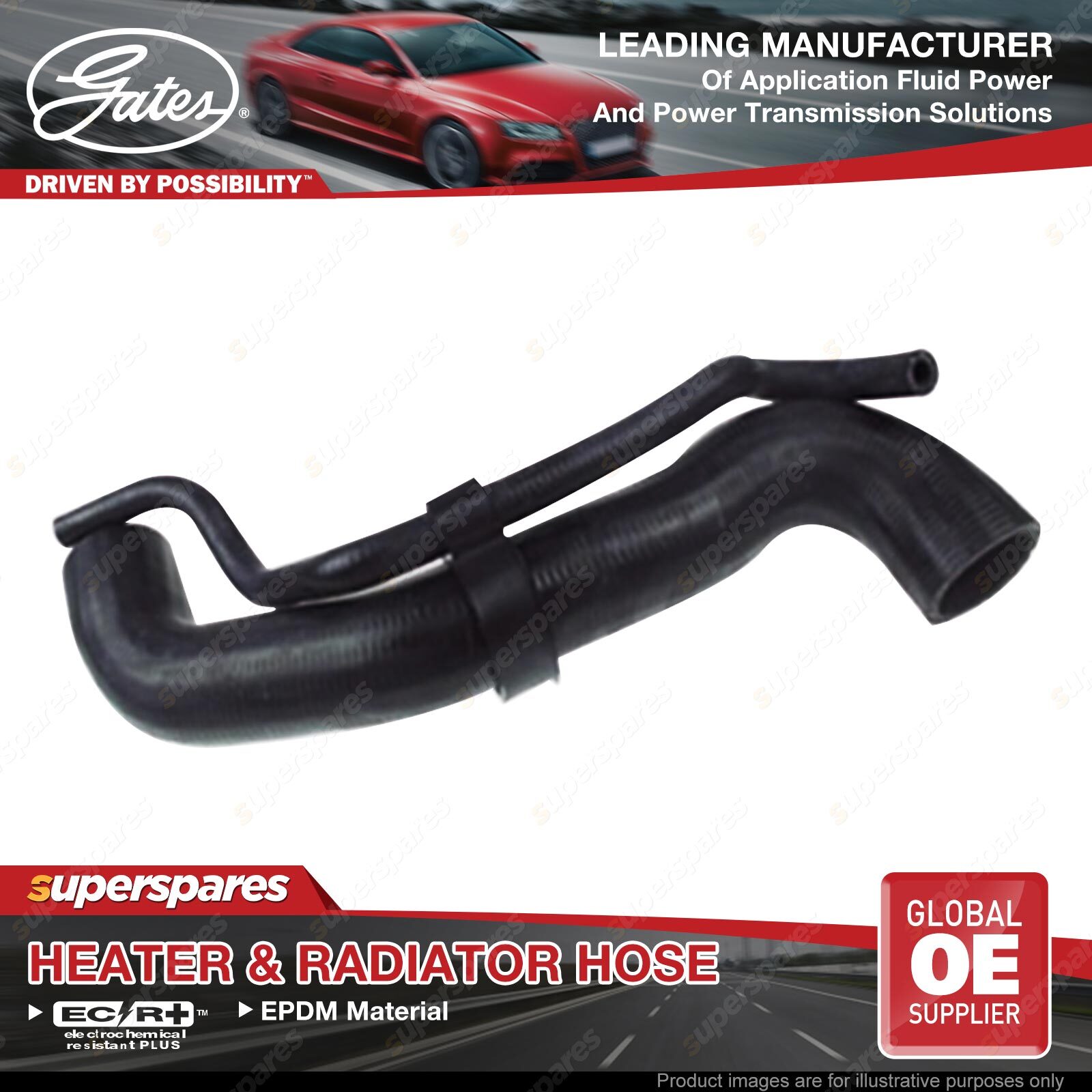 Gates Radiator Hose for Mercedes Benz Sprinter Series 208 308 311 313 ...