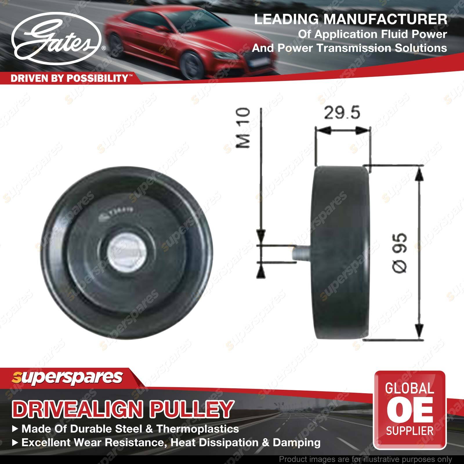 Gates Alternator Idler Pulley for Hyundai Accent RB Elantra AD i20 PB