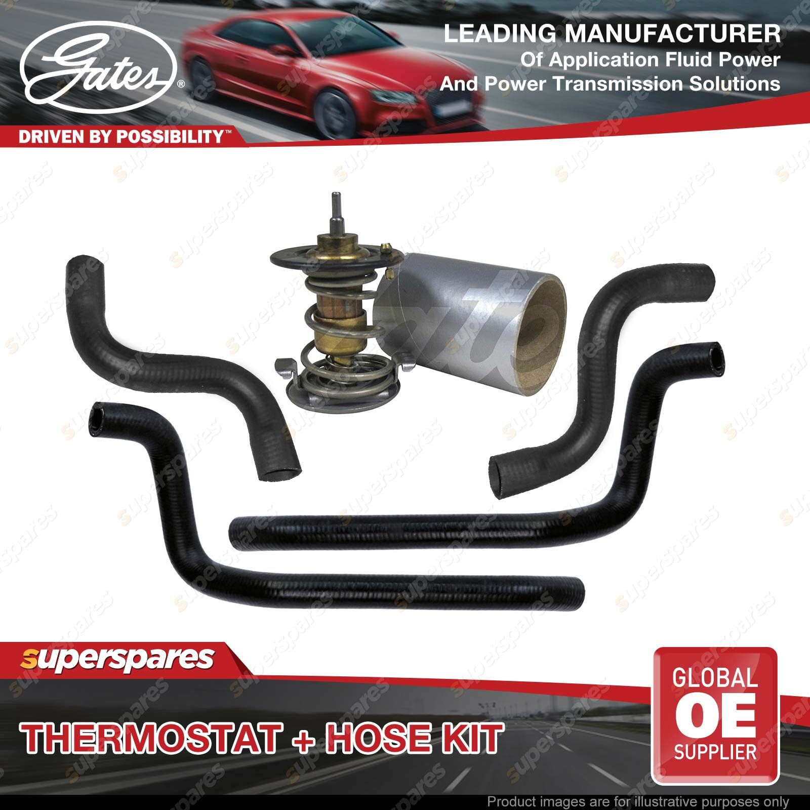 GATES Thermostat TH35188G1 – Qualité Première Monte Pour Moteur Performant Et Économique