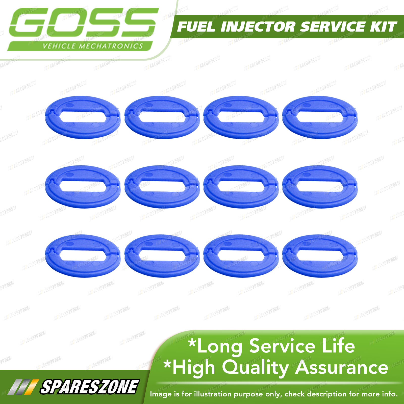 Goss Fuel Injector Service / Repair Kit Injector Retainer Clip Pack