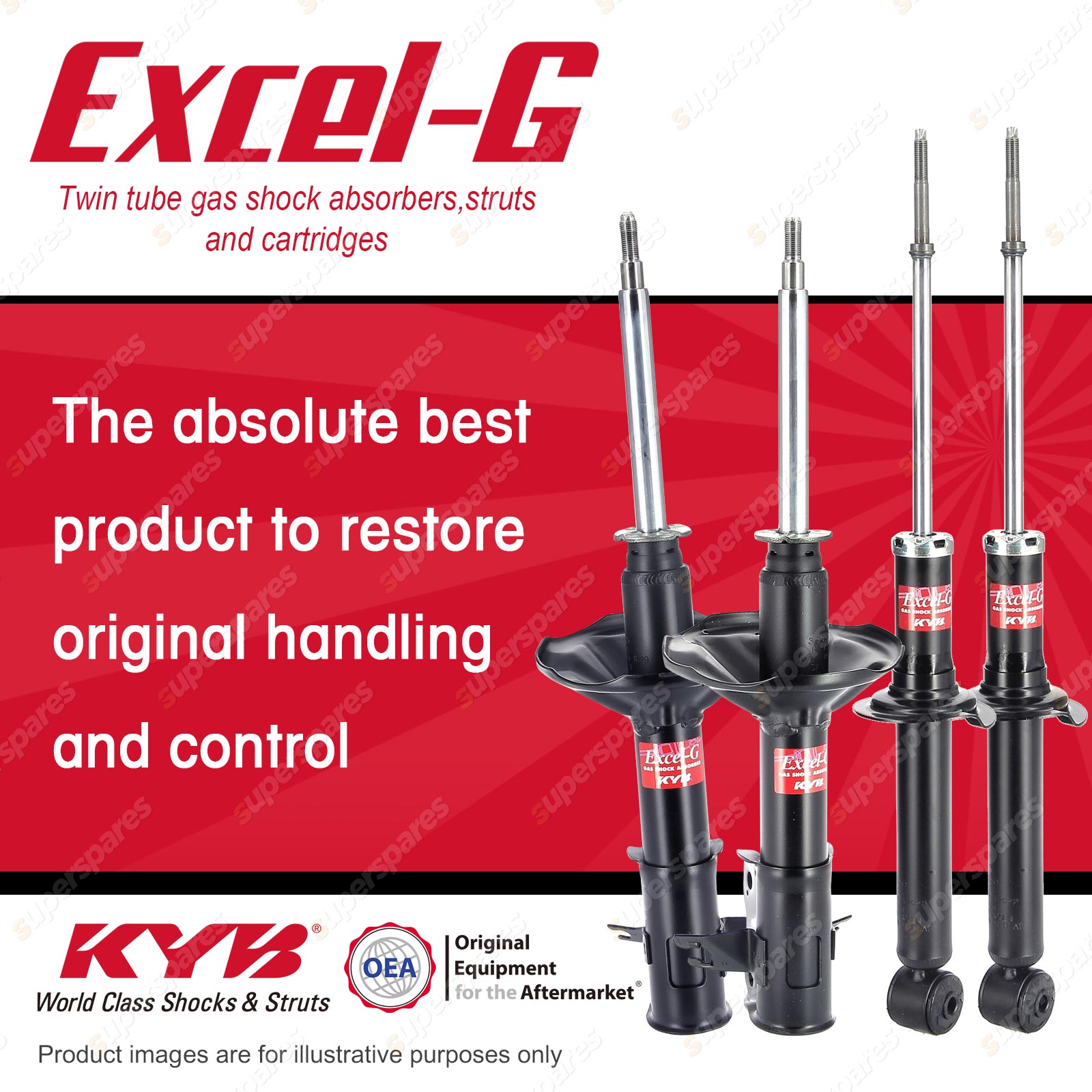 KYB 333360 Excel-G Gas Strut 