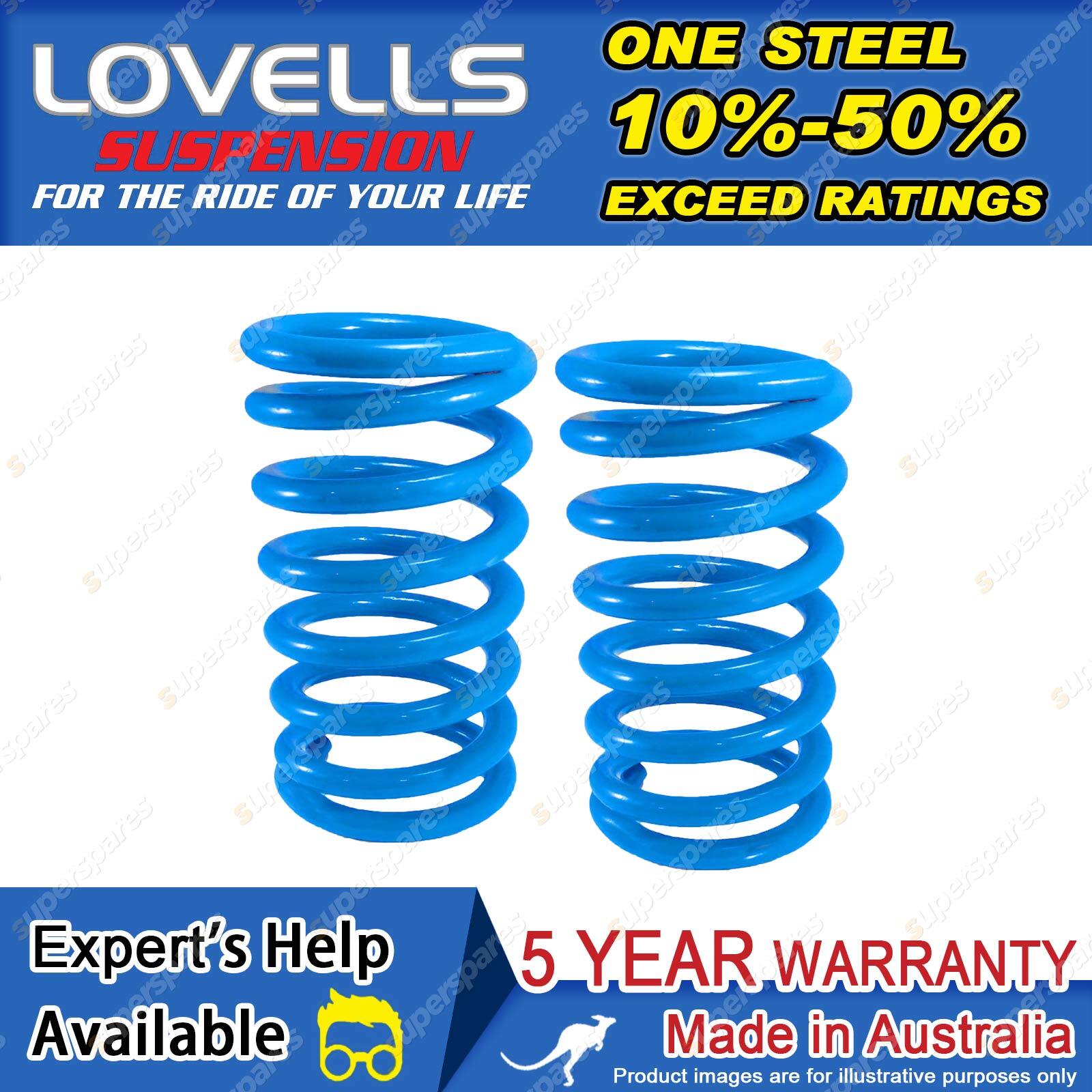 Lovells Rear Raised Coil Springs for Toyota Fortuner Wagon Coil Susp 01