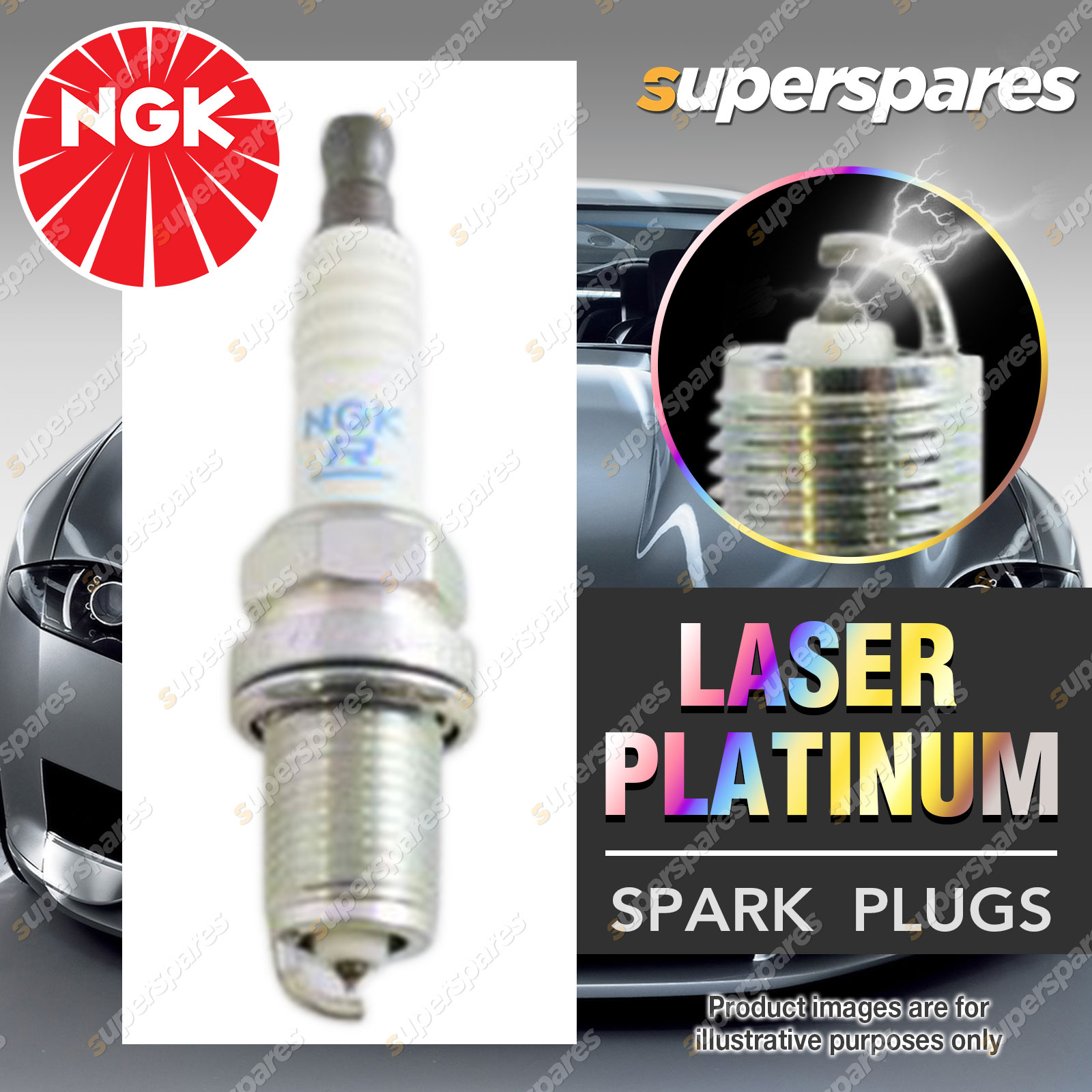 Car Ignition Parts 4X Iridium Tip Spark Plugs For Subaru Impreza 2.0 I Turbo Awd 1994-2000 Motors Car Spark Plugs