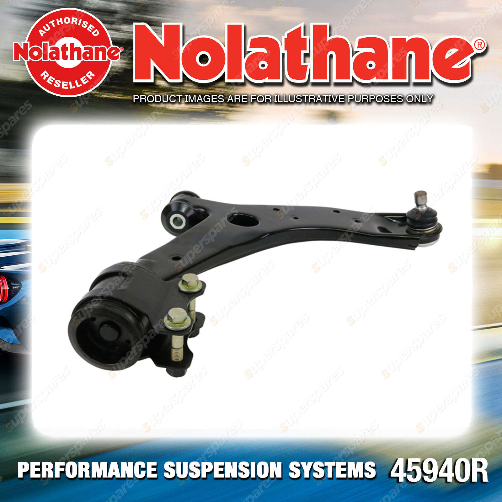 Nolathane Front lower Control arm for Mazda Axela BK Mazda3 BK BK MPS