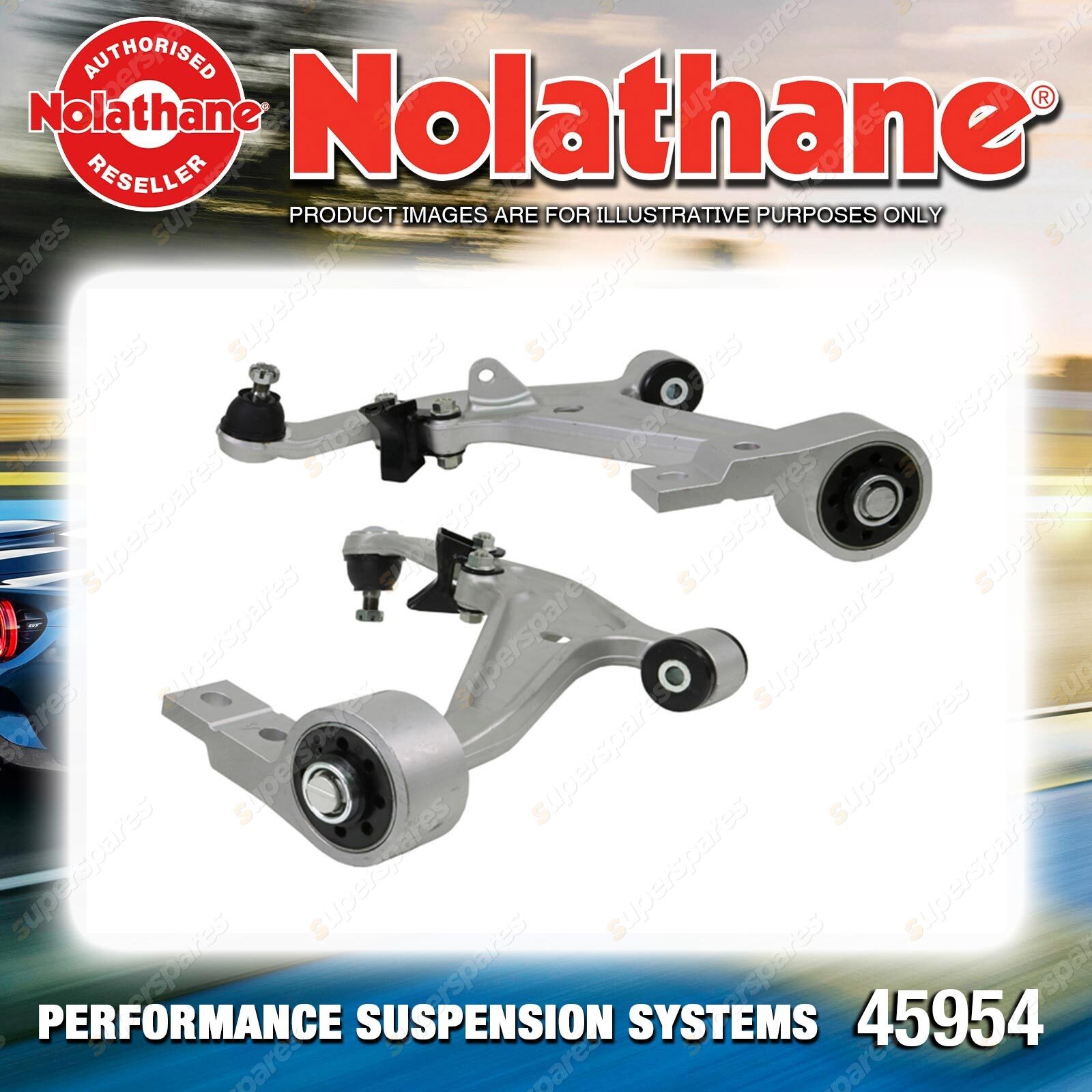 Nolathane Front Control Arm Kit for Nissan XTrail T30 0107