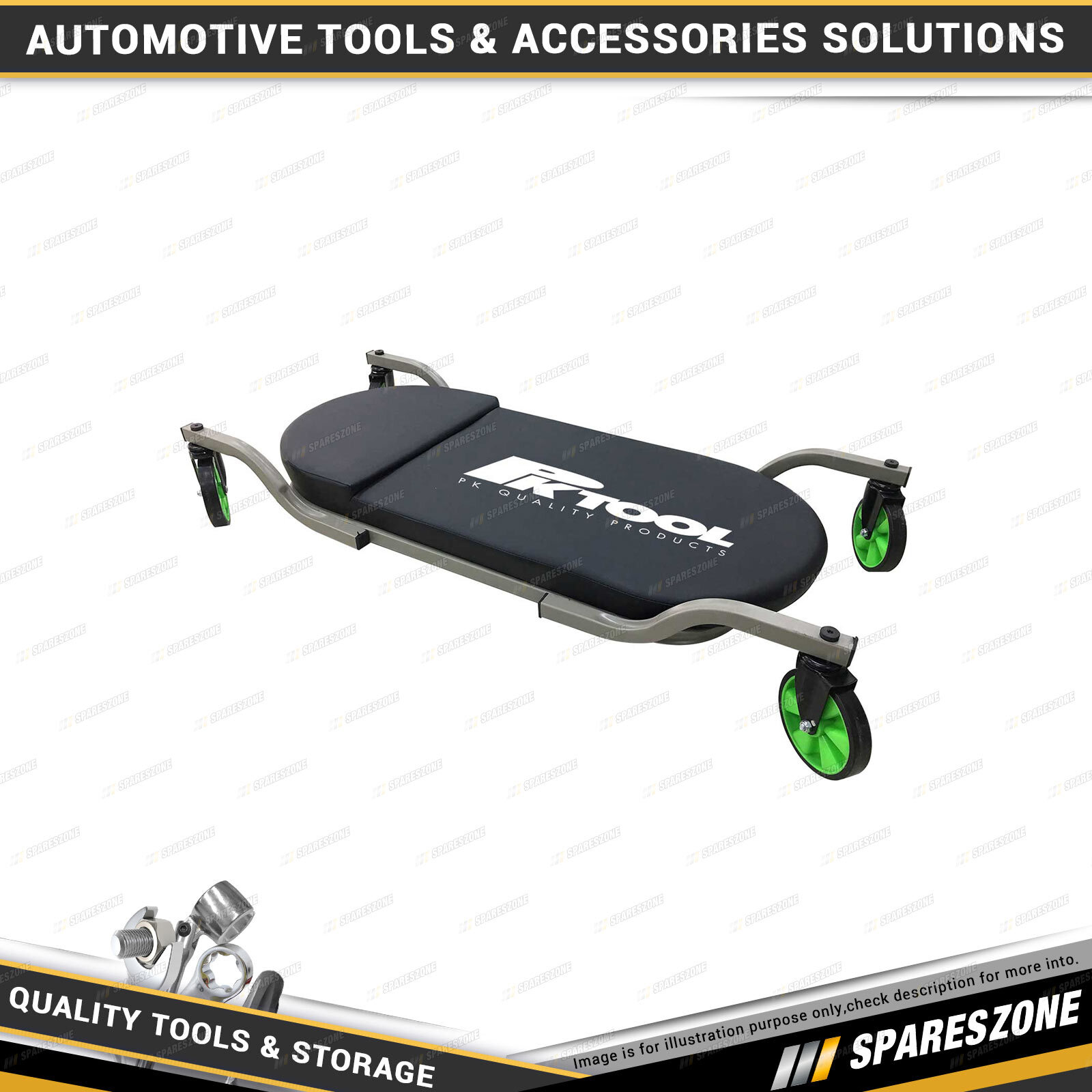 PK Tool Bigfoot Creeper with Jumbo Swivel Castors Heavy Duty 181KG