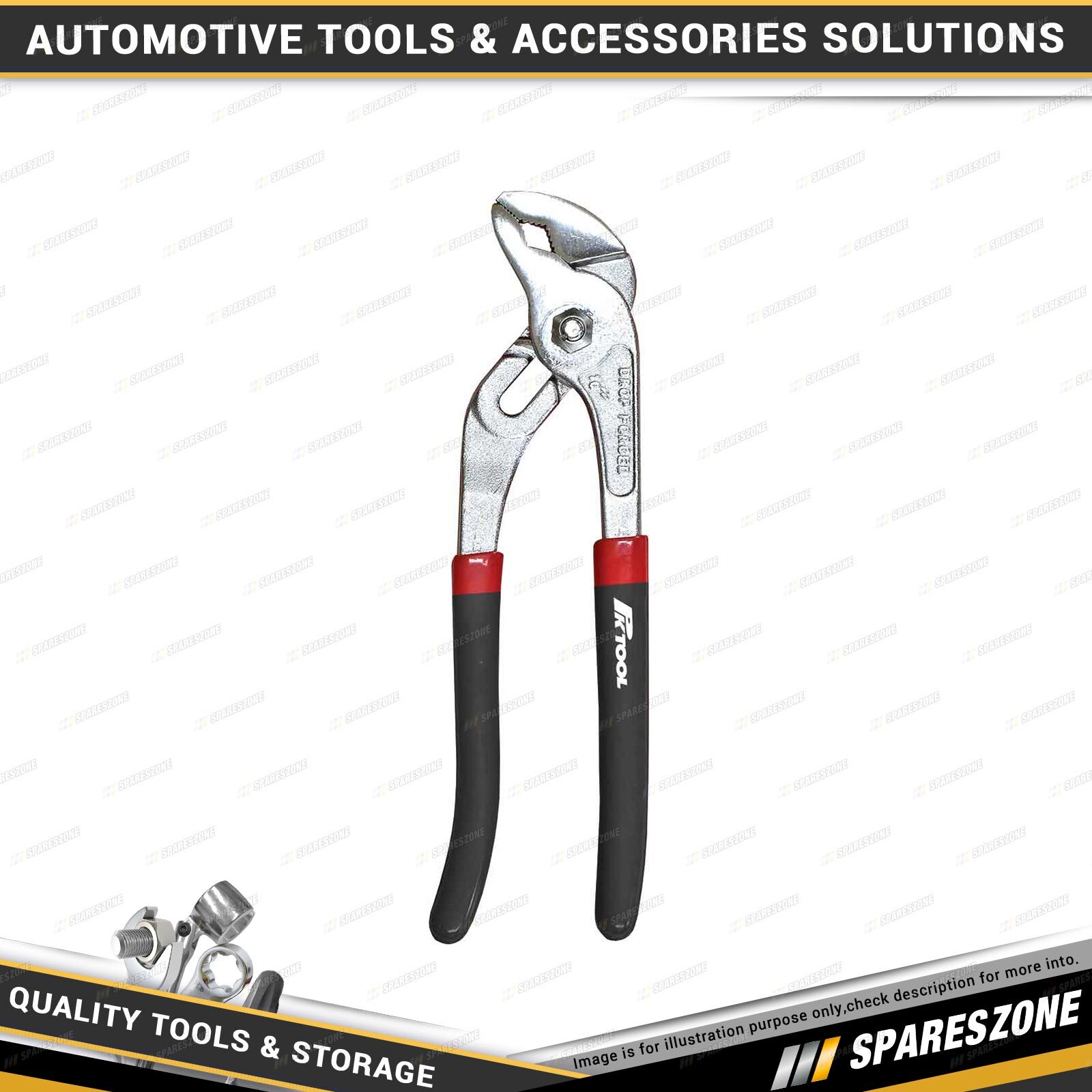 PK Tool 240mm 91/2 Inch MultiGrip Adjustable Plier Multipurpose Plier