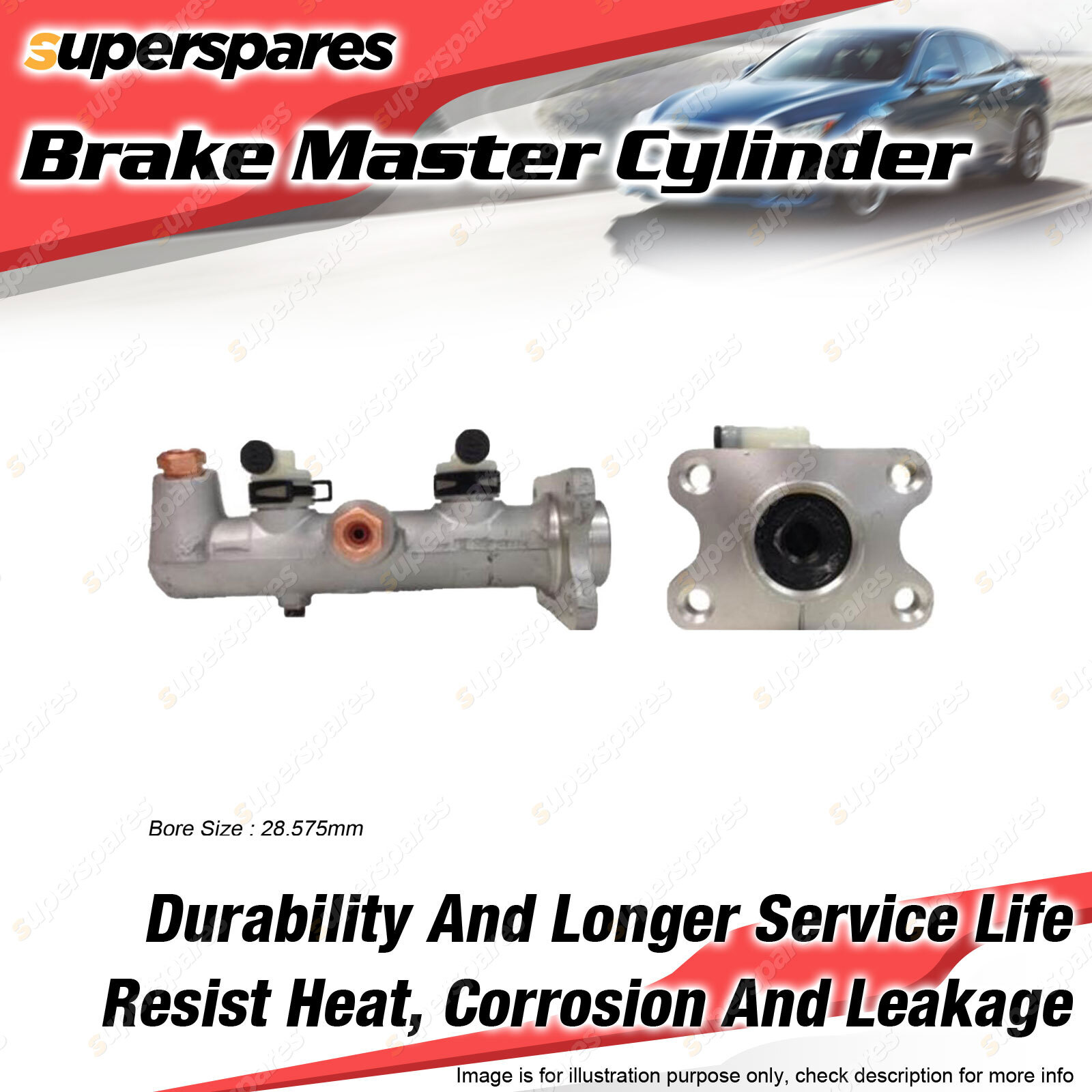 Protex Brake Master Cylinder for Toyota Coaster HDB51 4.2L Diesel RWD