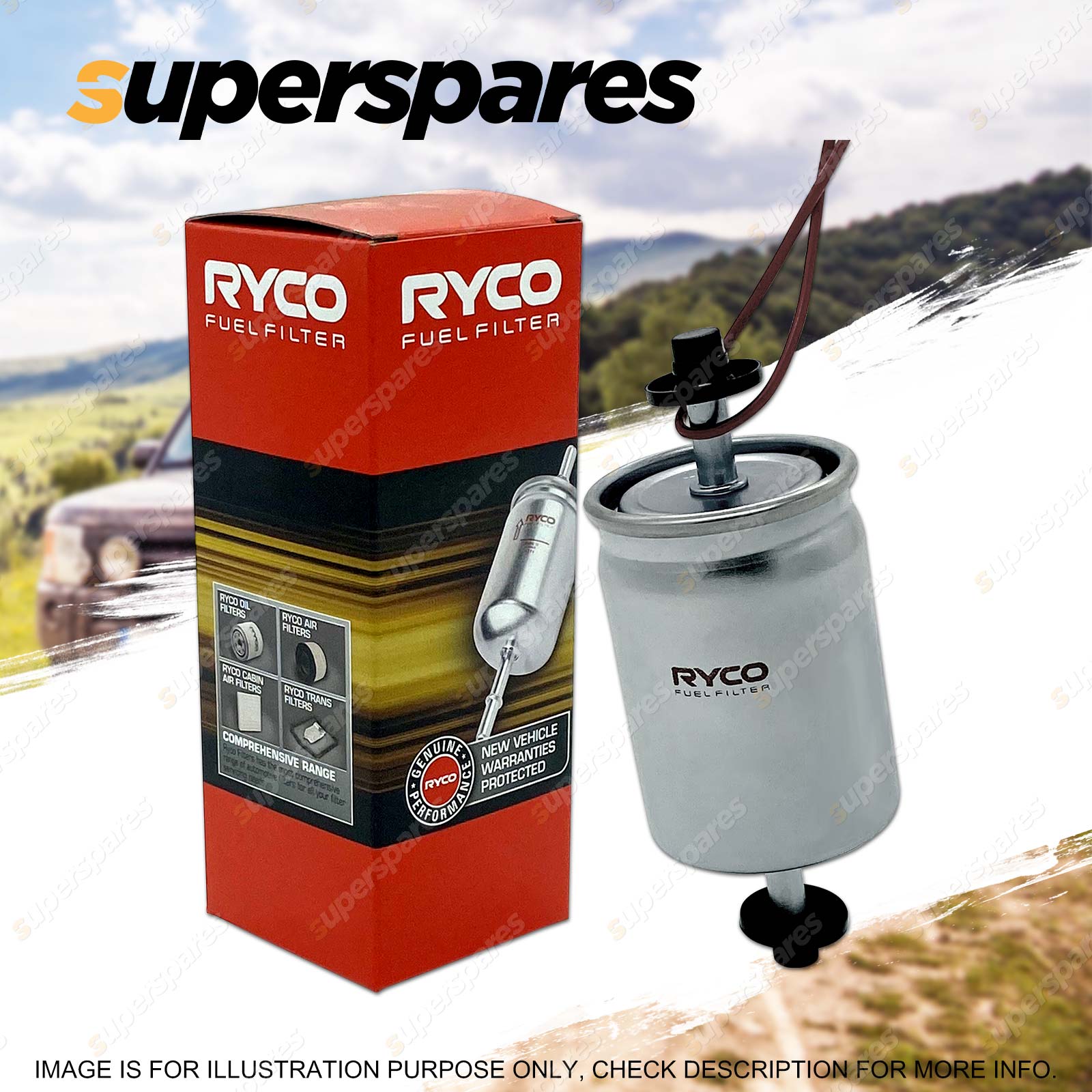 Details about   Ryco Fuel Filter FOR MITSUBISHI PAJERO ND Z482