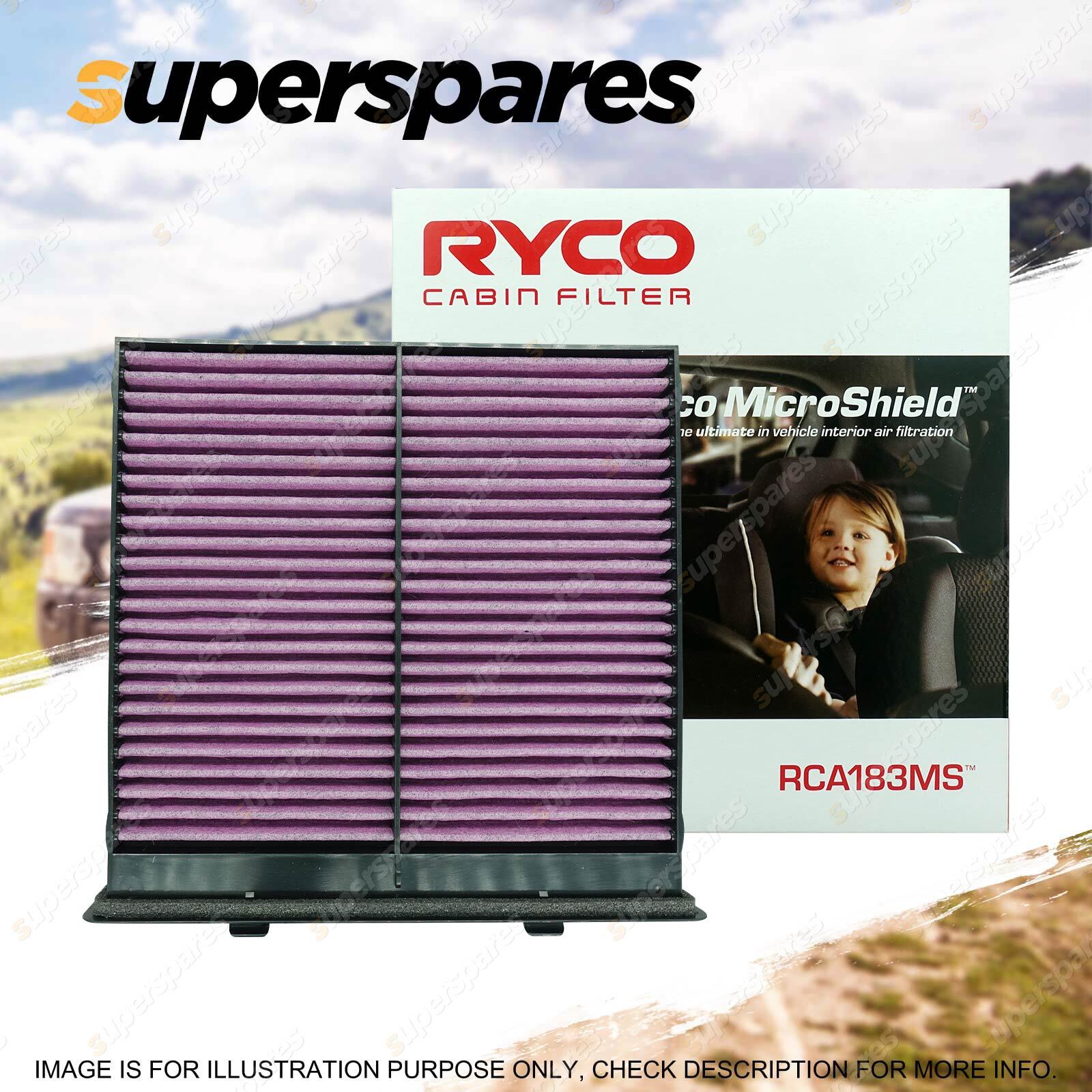RCA183P Ryco Cabin Air Particle Filter FOR SUBARU FORESTER SH