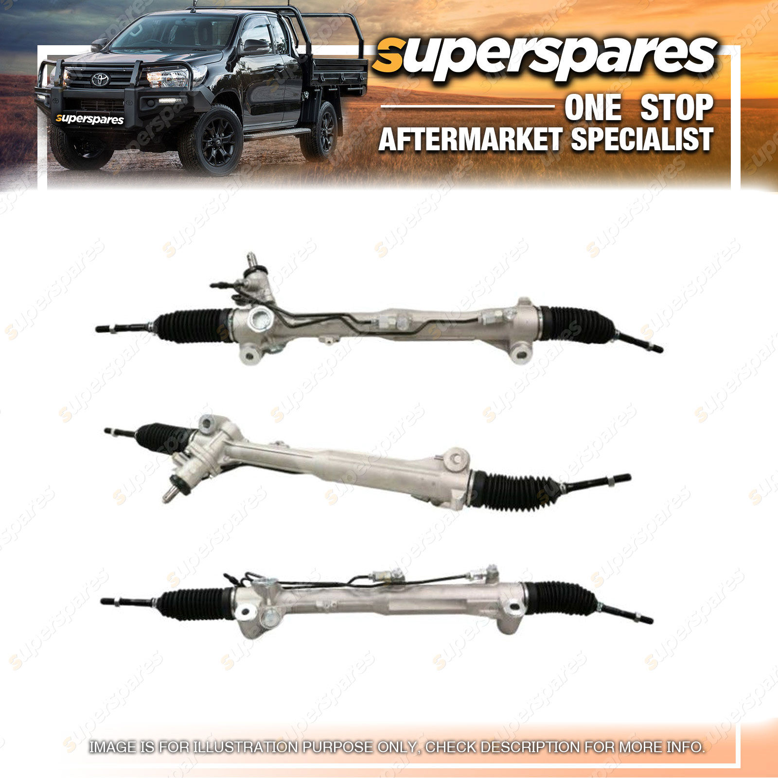 Steering Rack Boot Ranger 1 Piece of Superspares Power Steering Rack for Ford Ranger PX 09/2011 ...