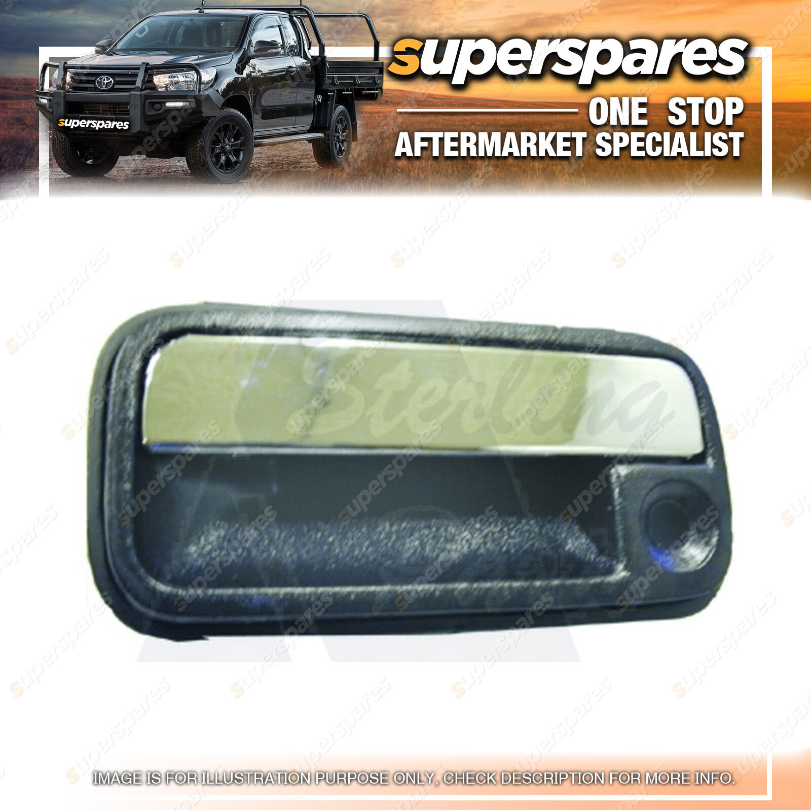 Right Front Outer Door Handle for Ford Telstar AT 10 1987 