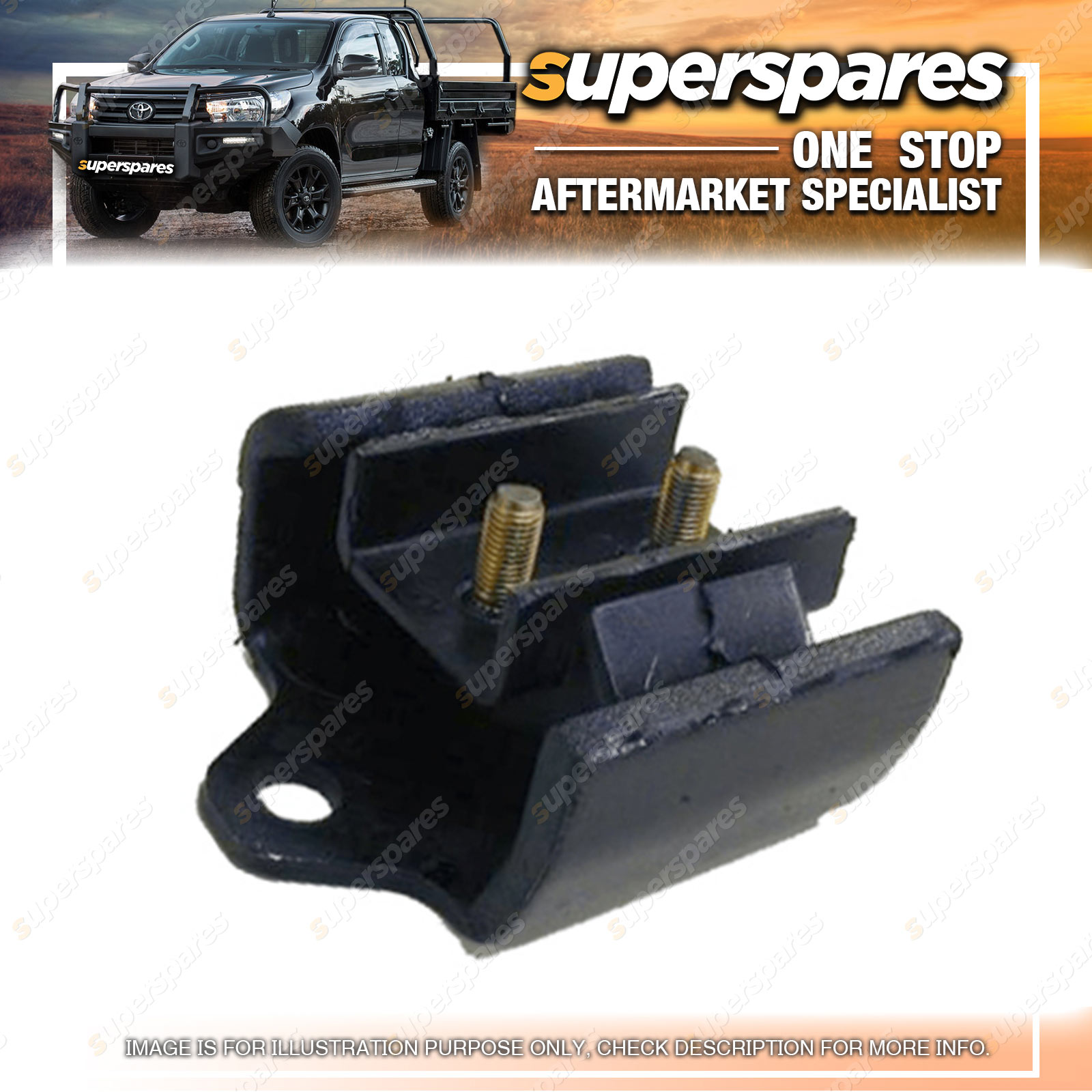 Rear Engine Mount for Nissan Navara D21 D22 Automatic & Manual BOLT TO