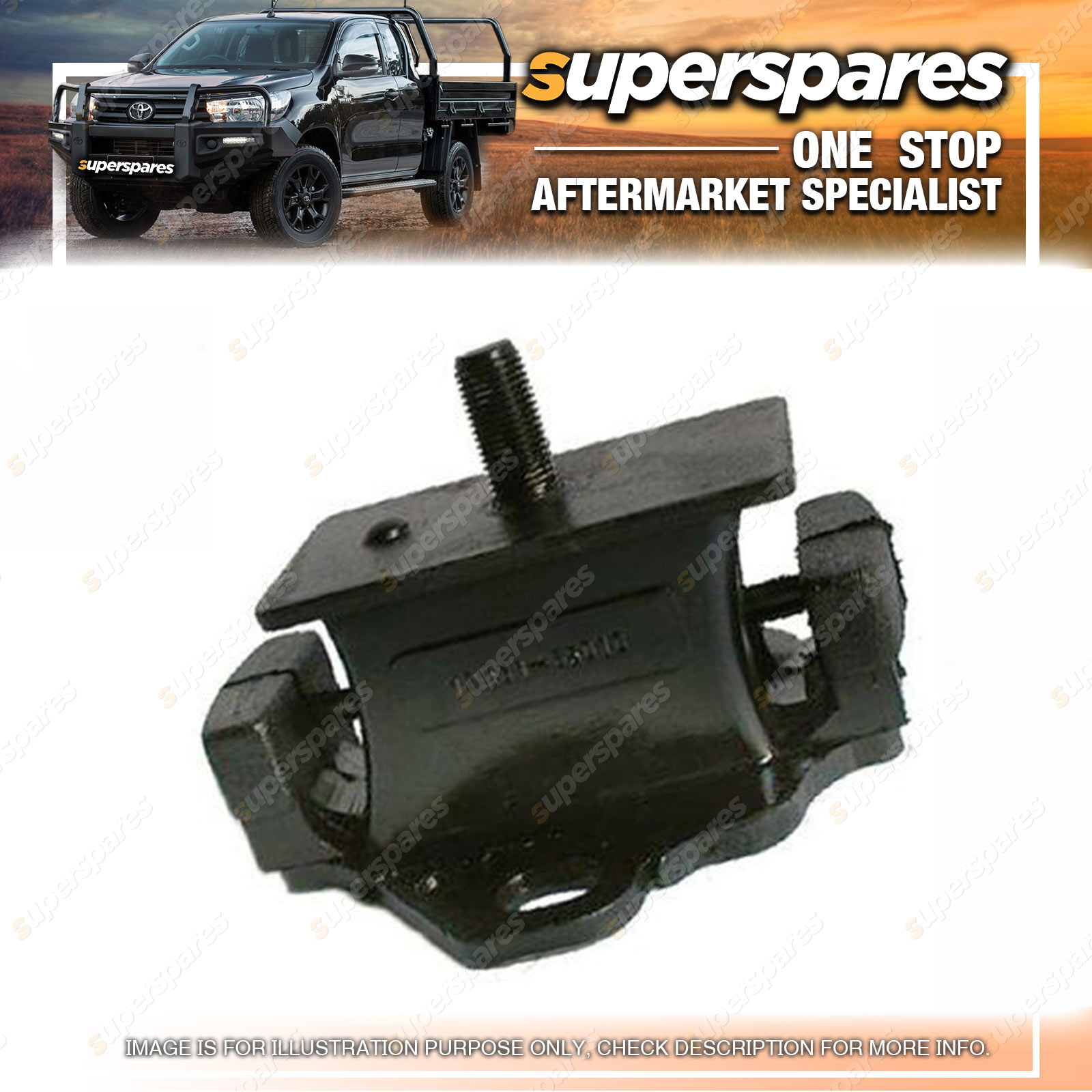 Front Engine Mount LH or RH for Toyota Landcruiser Prado ZJ95/J120 07/19962005 Superspares