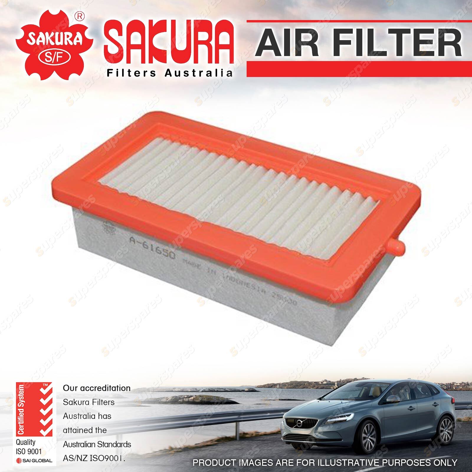 Sakura Air Filter for Nissan Juke F16 1.0L 3 Cyl HR10DDT Petrol 11/2020On