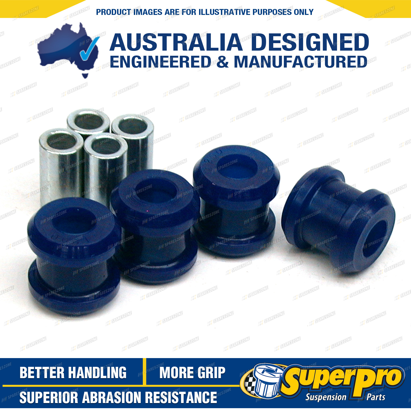 Superpro Rear Sway Bar Bush Kit for Subaru Liberty BC BJ BF BD BG BK BE