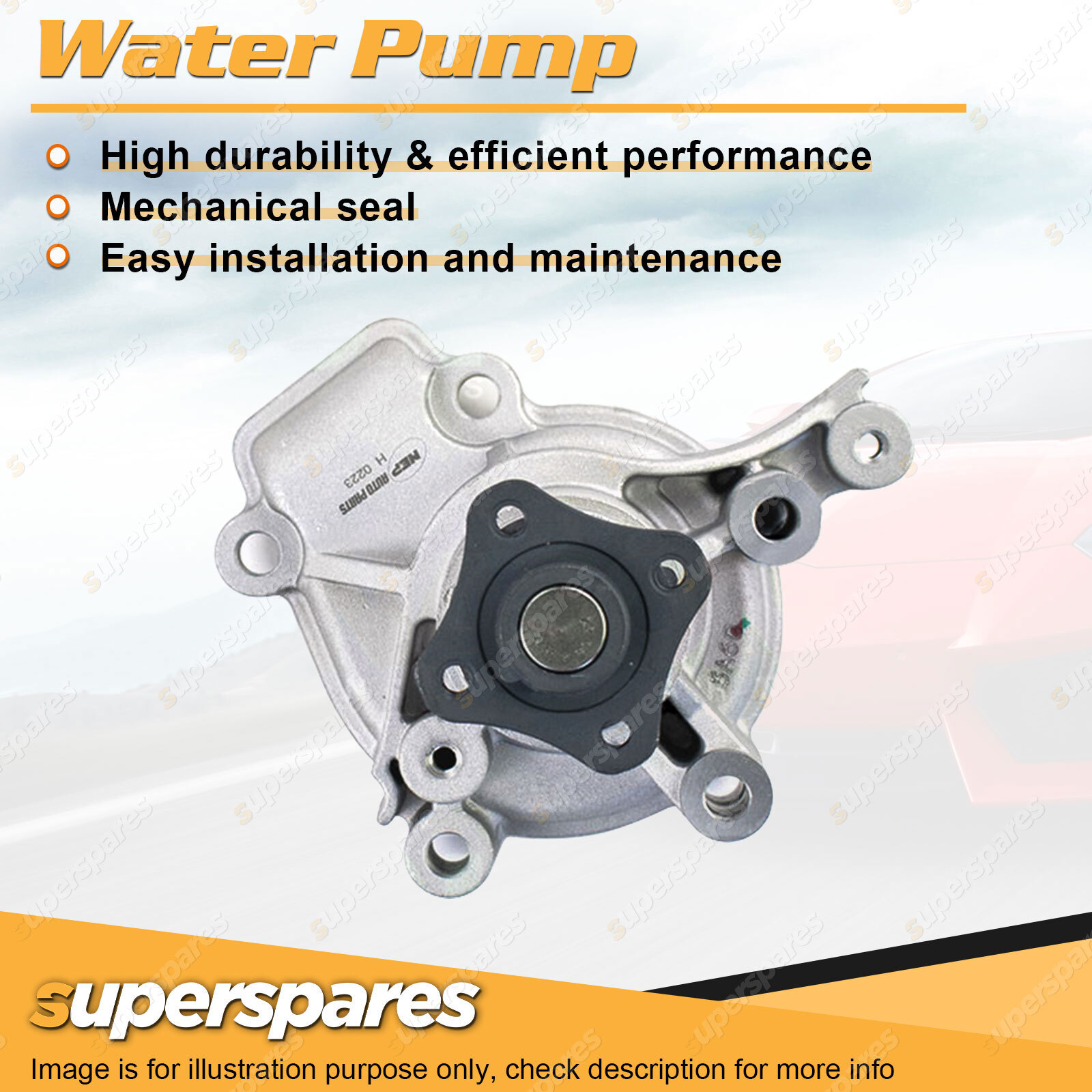 Water Pump for Hyundai Elantra FC XD HD i30 FD Lantra J2 J3 Tiburon