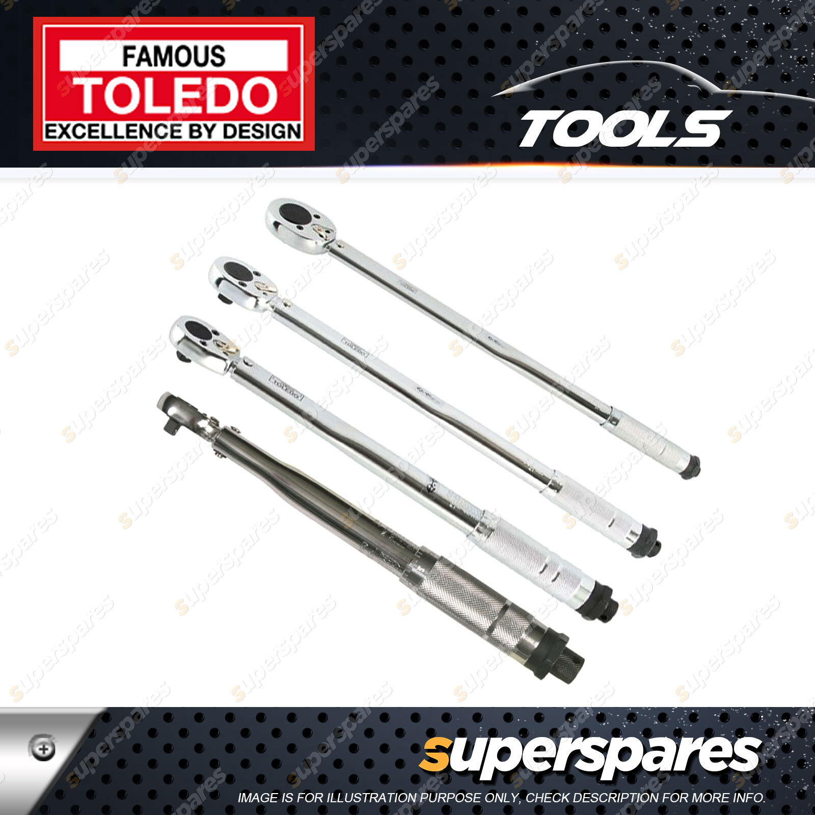 Toledo Torque Wrench 3/8 Drive