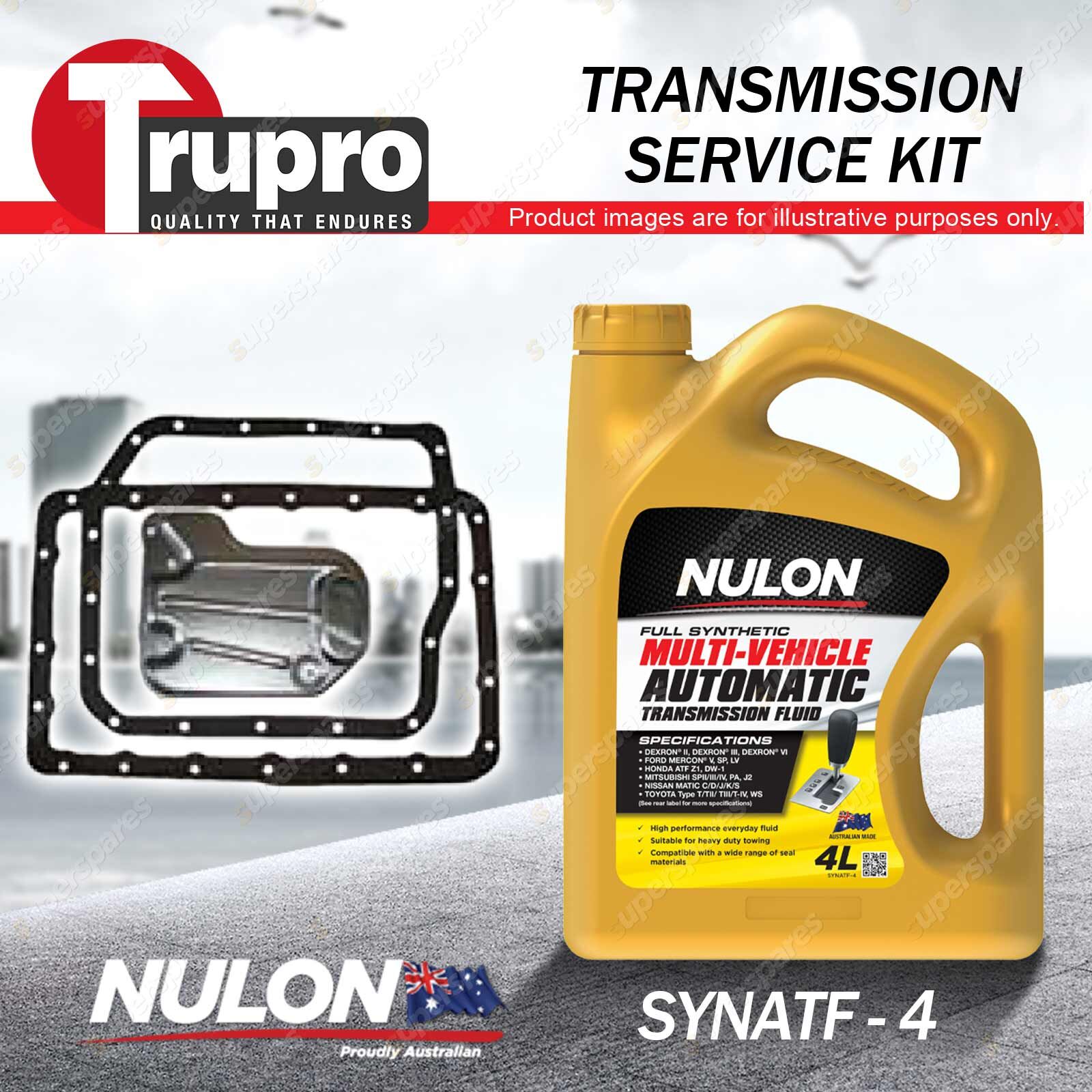 SYNATF Transmission Oil + Filter Kit for Lexus GS430 IS300 LS430 RX330