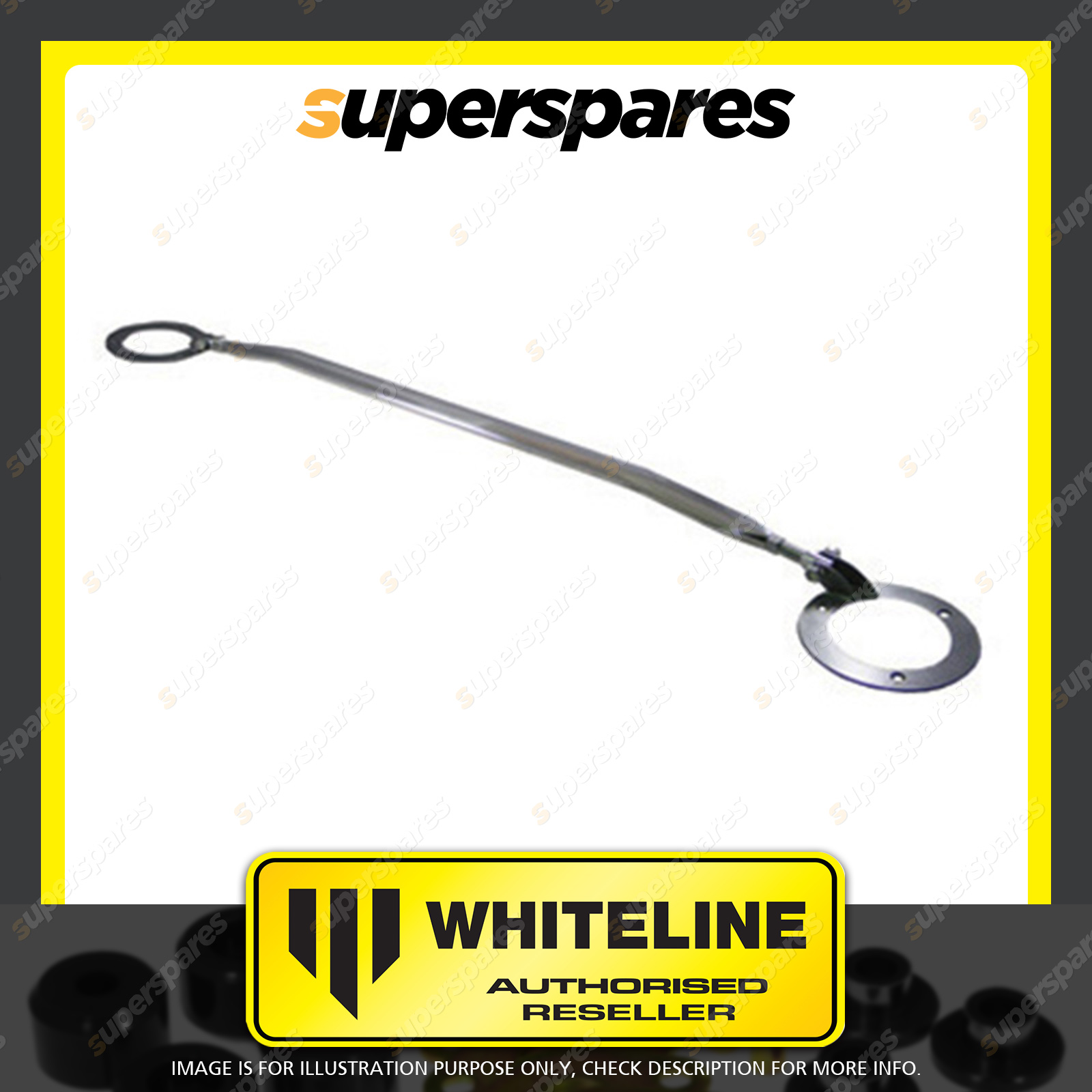 Front strut tower Brace KSB572 for NISSAN 180SX 200SX 240SX SILVIA S13