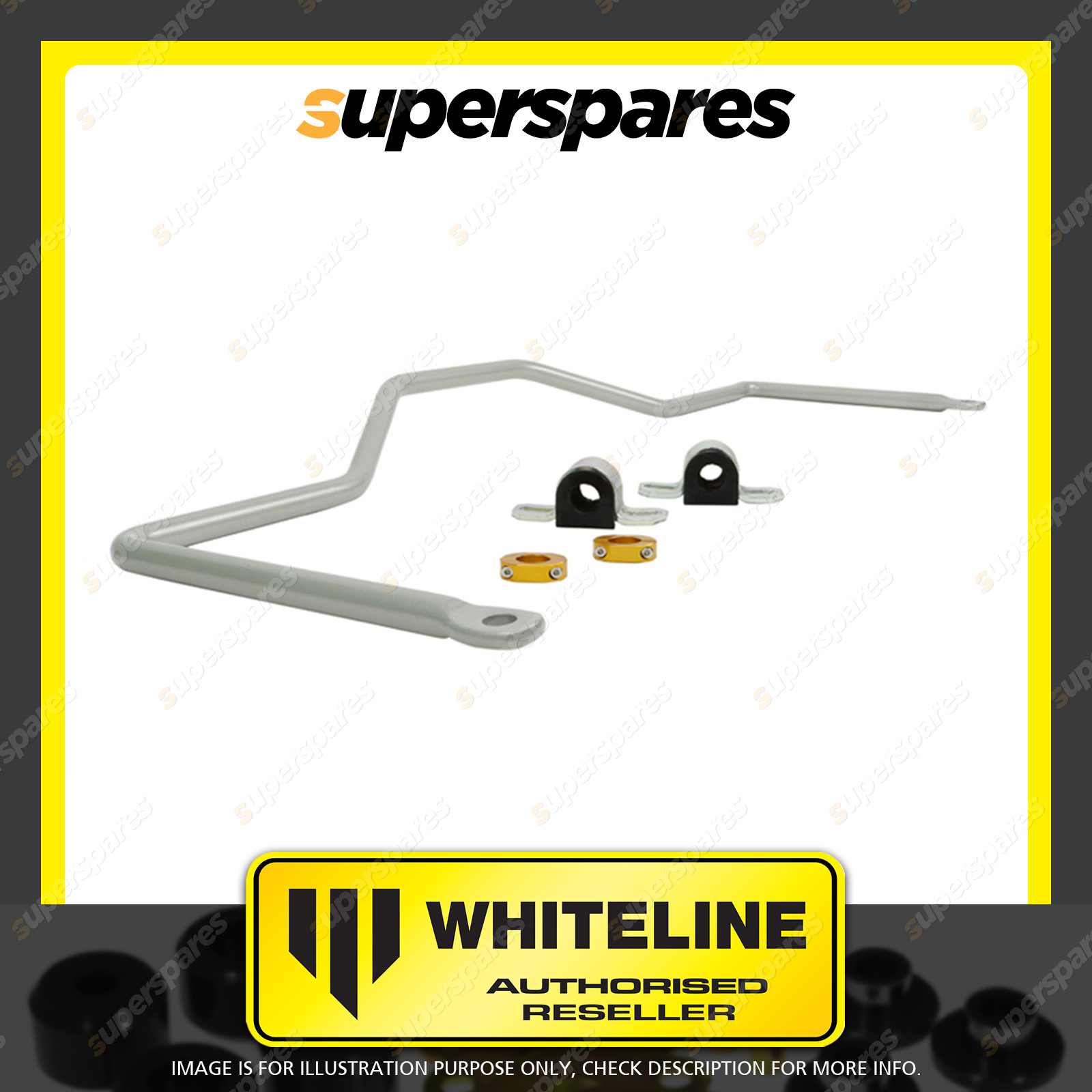 Whiteline Rear Sway bar for NISSAN SKYLINE R31 7/1986-12/1989 Premium ...