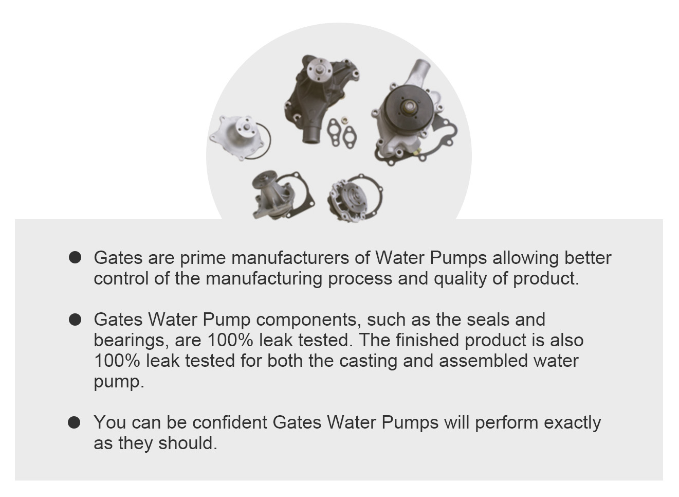 Gates Water Pumps