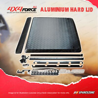 4X4FORCE Aluminium Hard Lid Cover for Ford Ranger T6 T7 Dual Cab Ute Heavy Duty