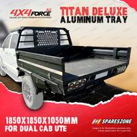 4X4FORCE 1850x1850x1050mm Deluxe Aluminium Trays for Universal Dual Cab Ute